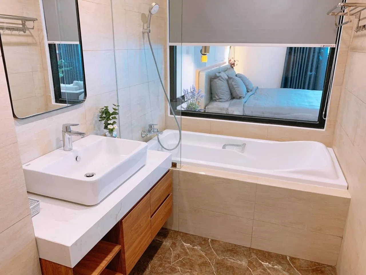 Bed in FLC Sea Tower Quy Nhon - Seaview Apartel