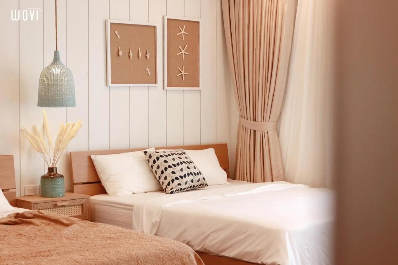 Bed in FLC Sea Tower Quy Nhon - Seaview Apartel