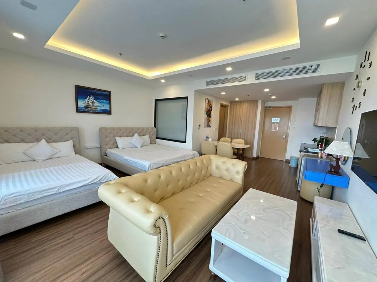 Bed in FLC Sea Tower Quy Nhon - Seaview Apartel