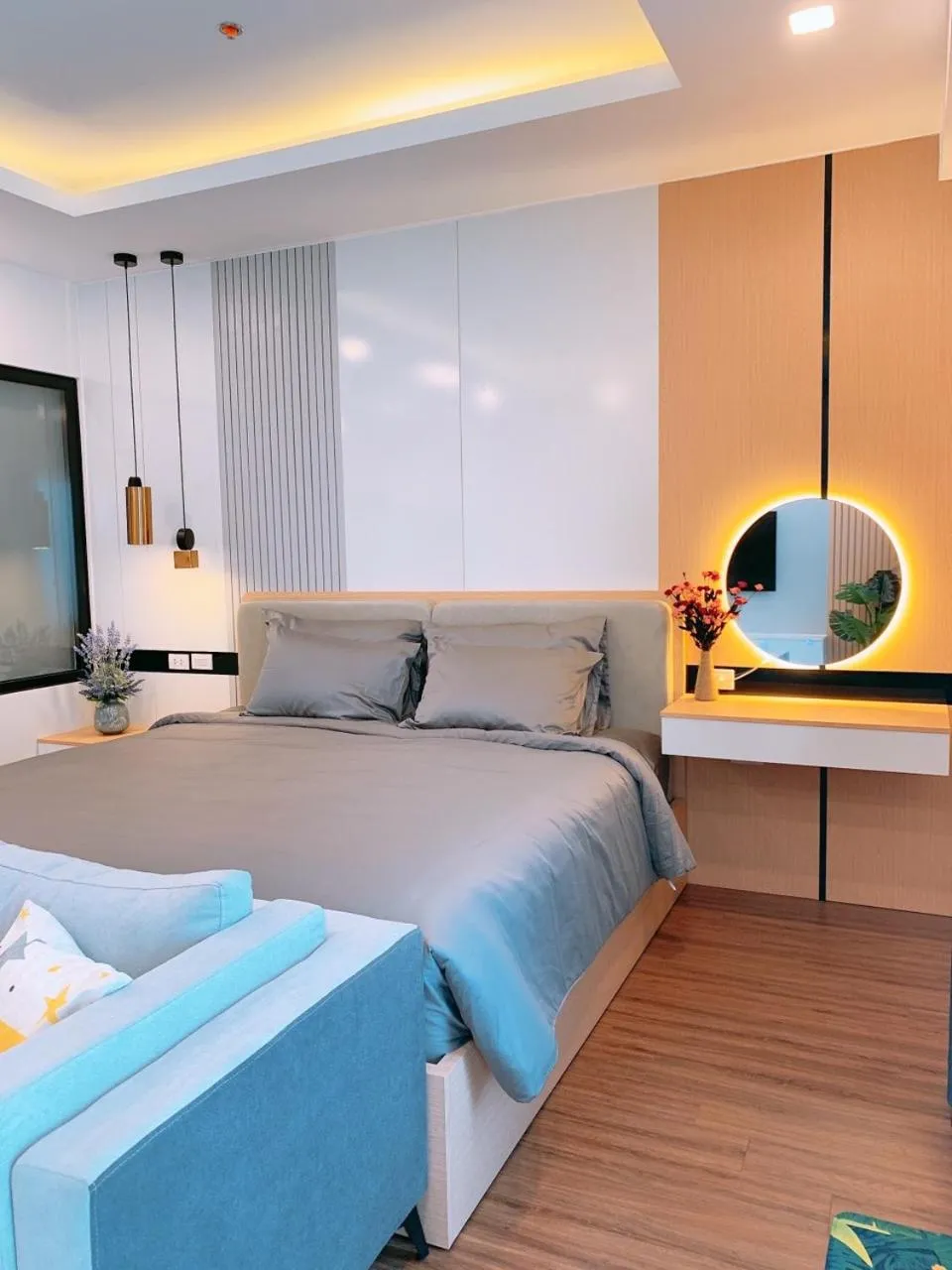 Bed in FLC Sea Tower Quy Nhon - Seaview Apartel