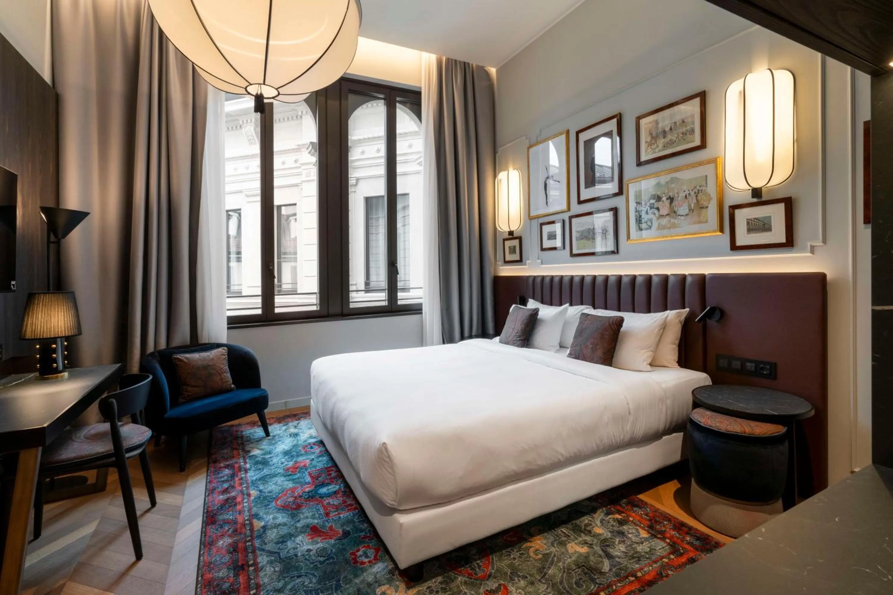 Bedroom, Bed in Palazzo Touring Club Milan, A Radisson Collection Hotel