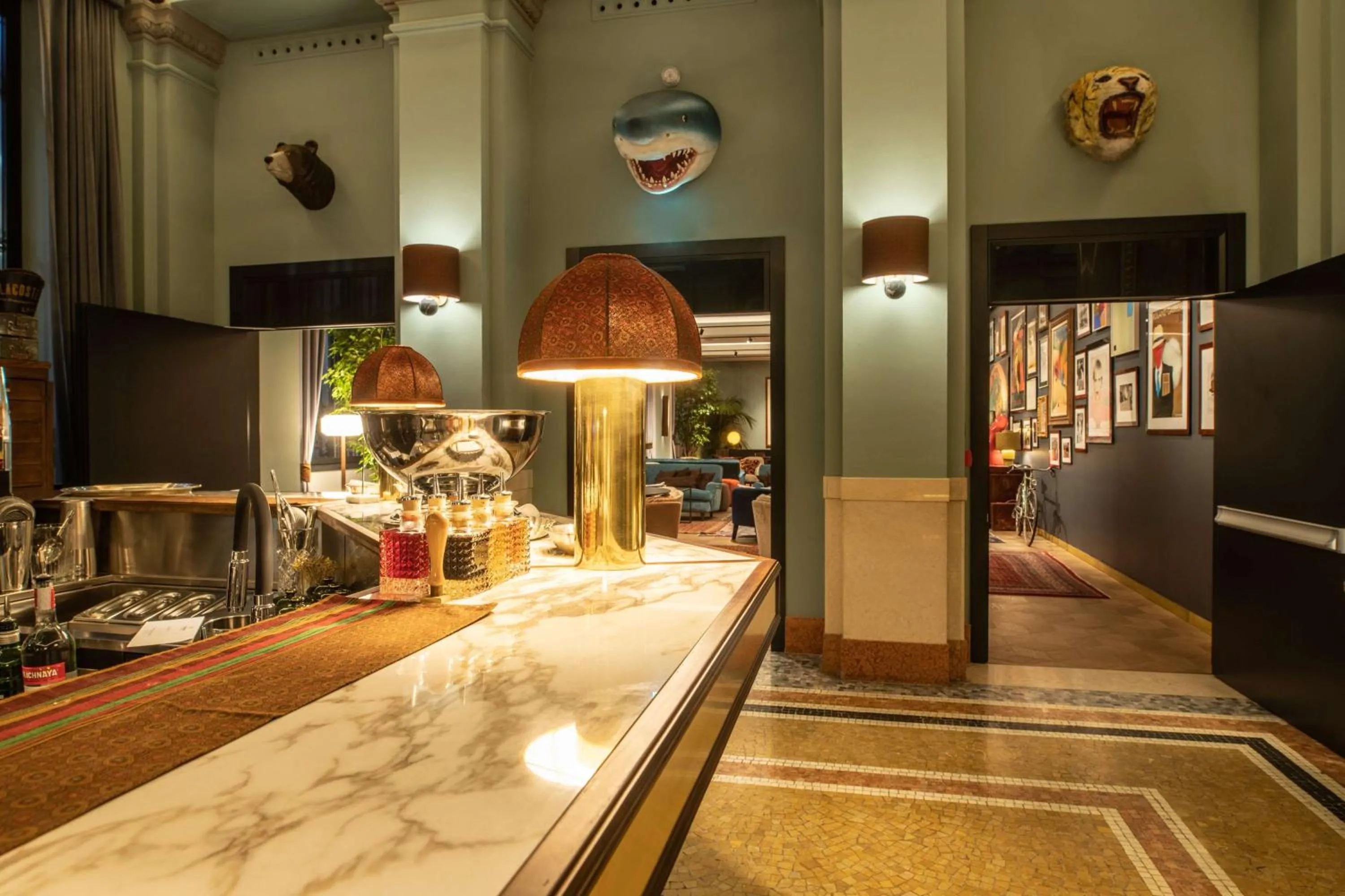 Lounge or bar in Palazzo Touring Club Milan, A Radisson Collection Hotel