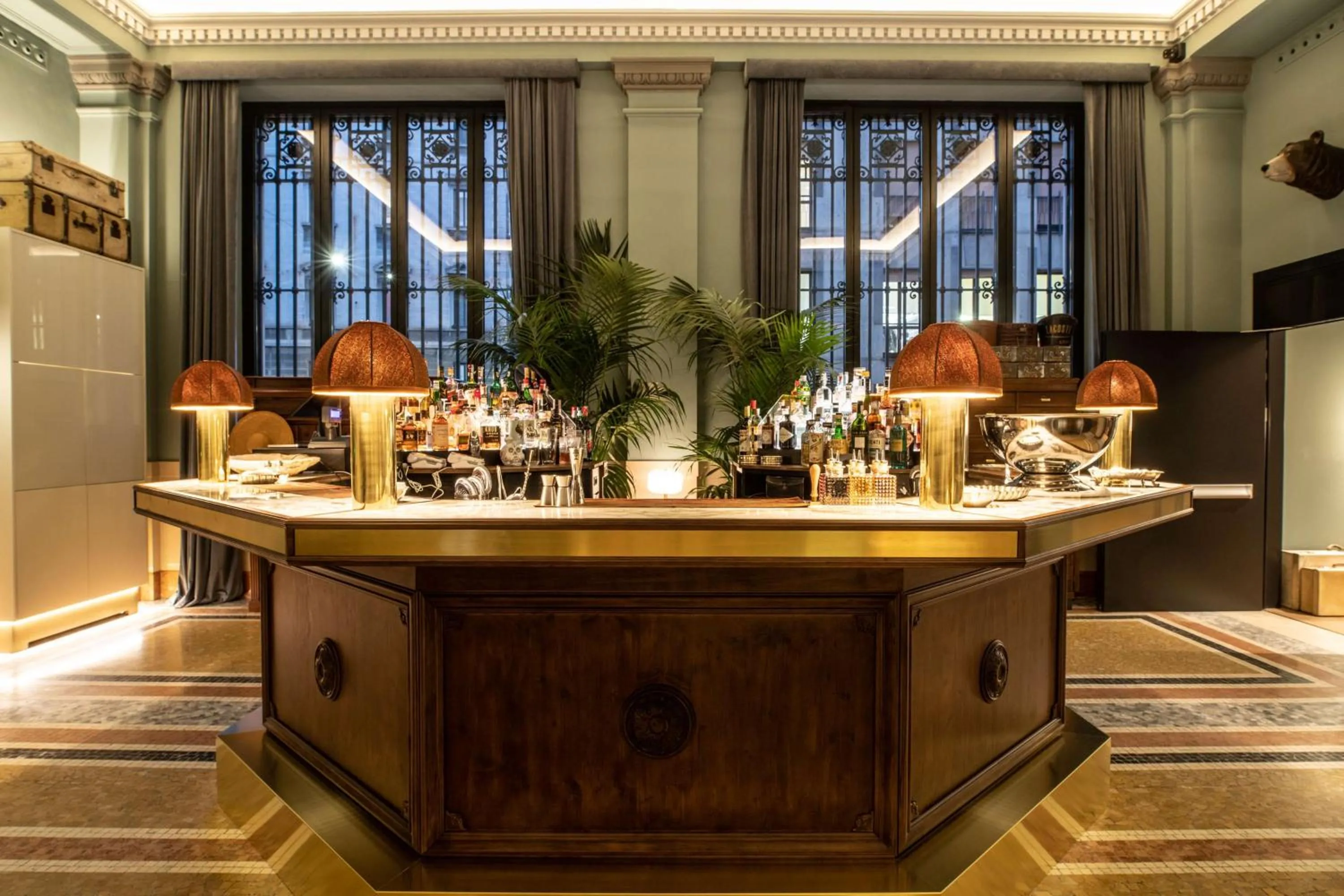 Lounge or bar in Palazzo Touring Club Milan, A Radisson Collection Hotel