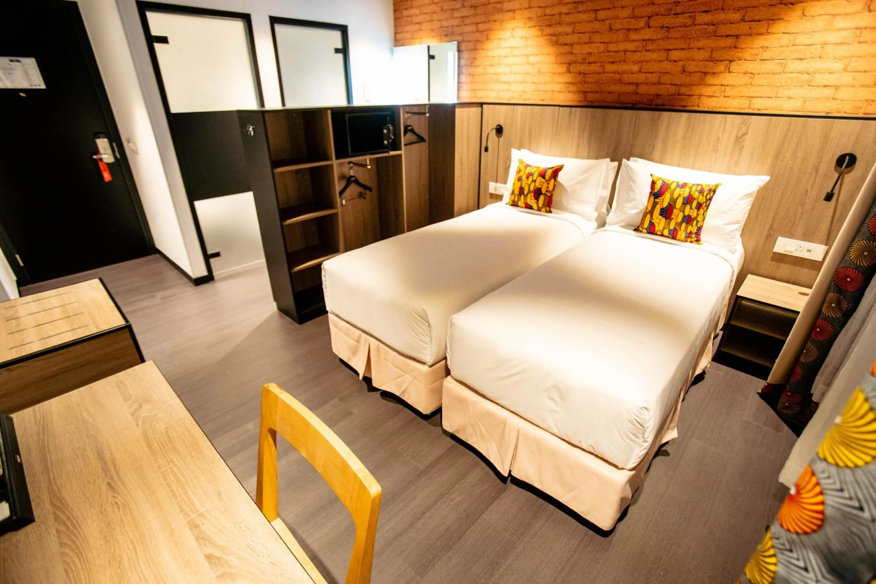 Bed in ONOMO Hotel Kampala