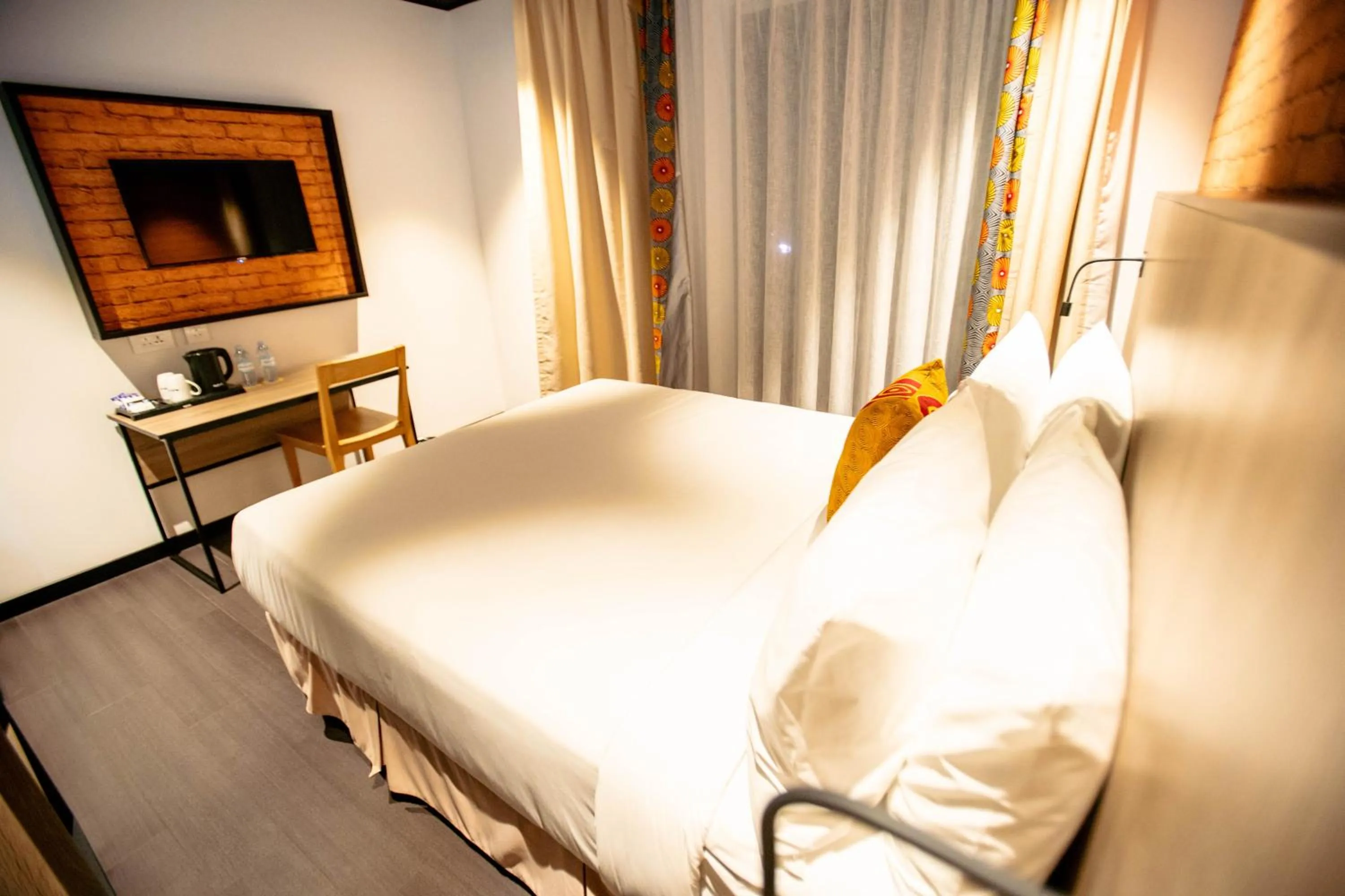 Bed in ONOMO Hotel Kampala