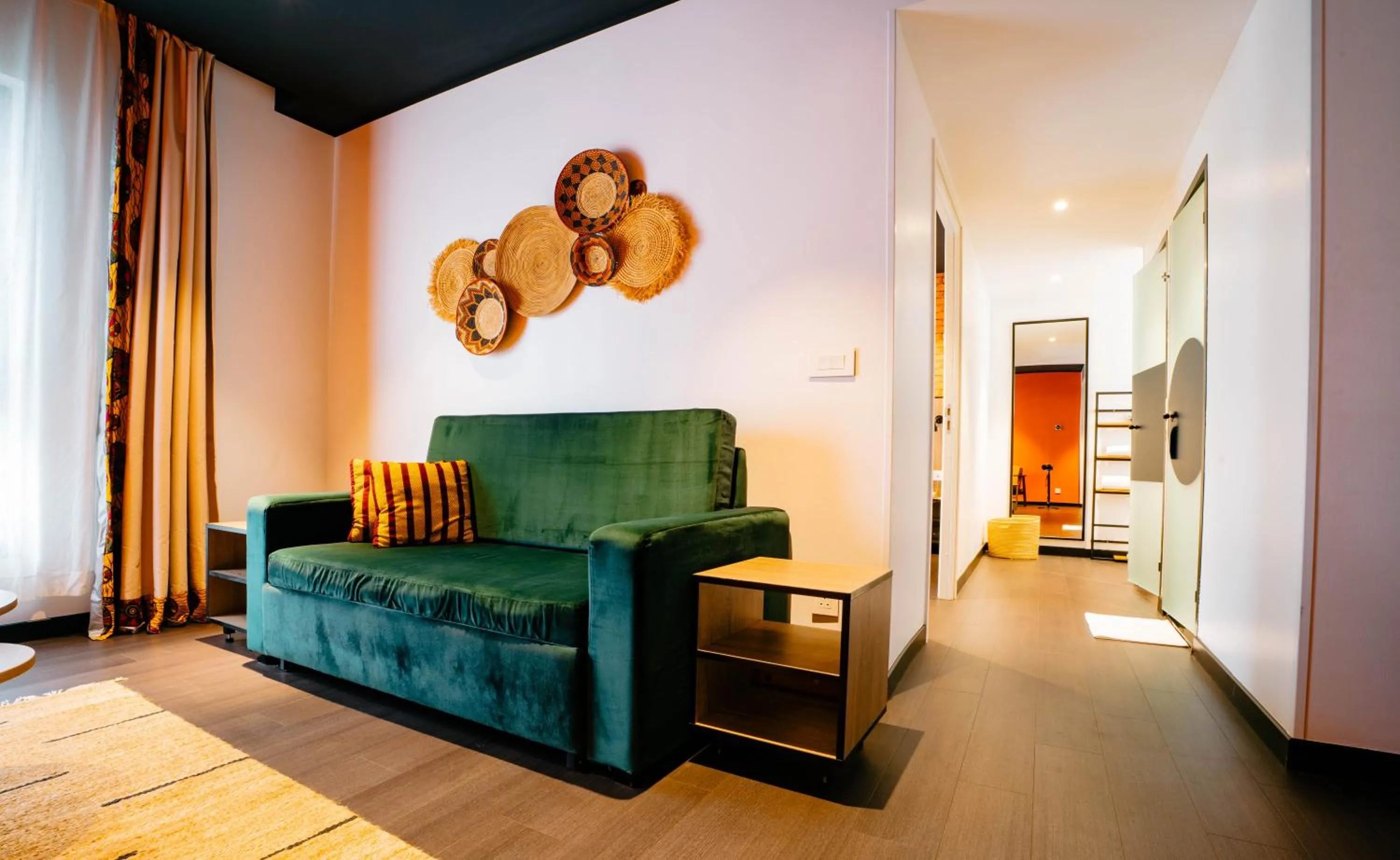 Living room in ONOMO Hotel Kampala