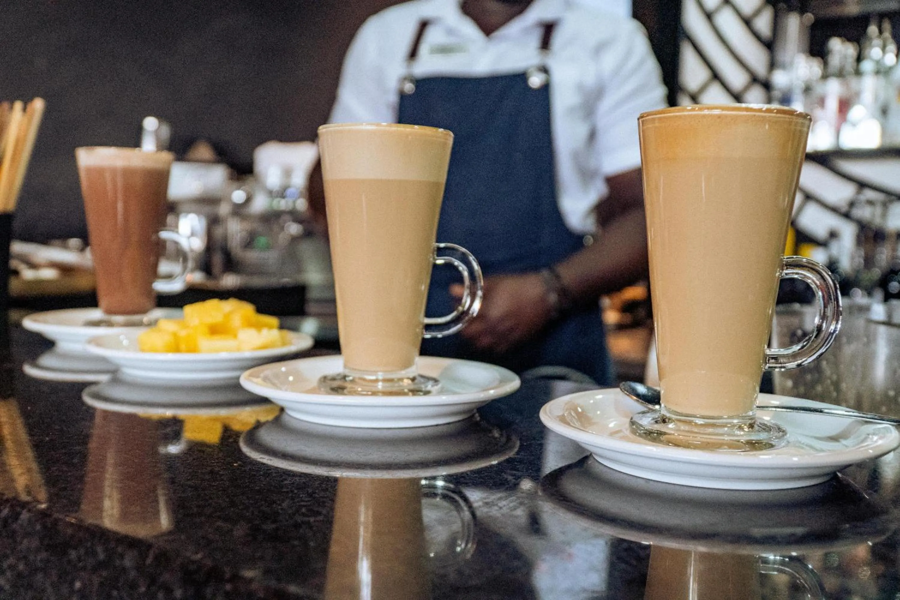 Drinks in ONOMO Hotel Kampala