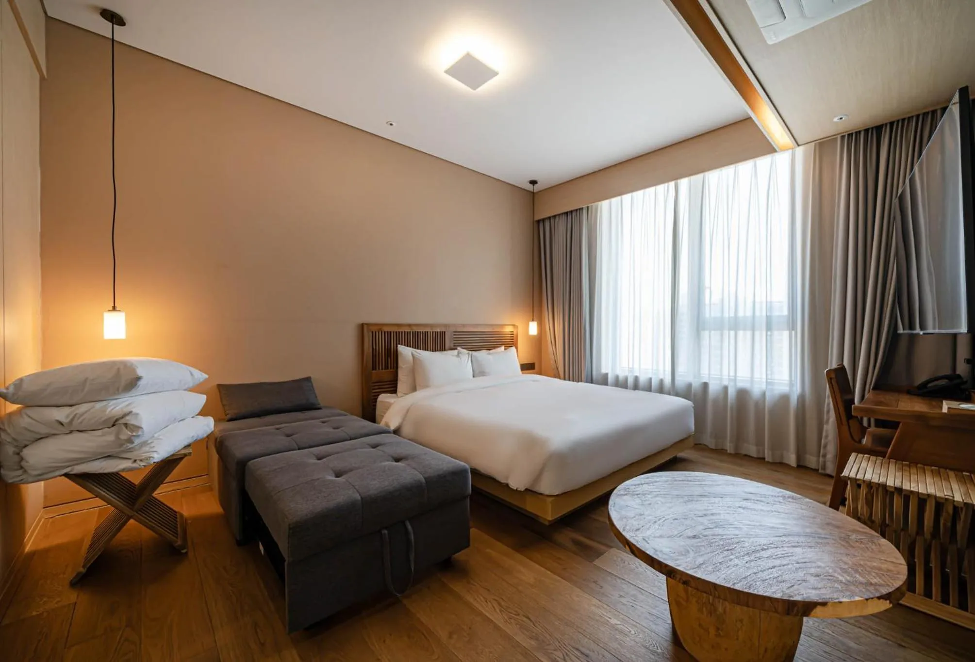 Bed in Hound Hotel Haeundae Signature