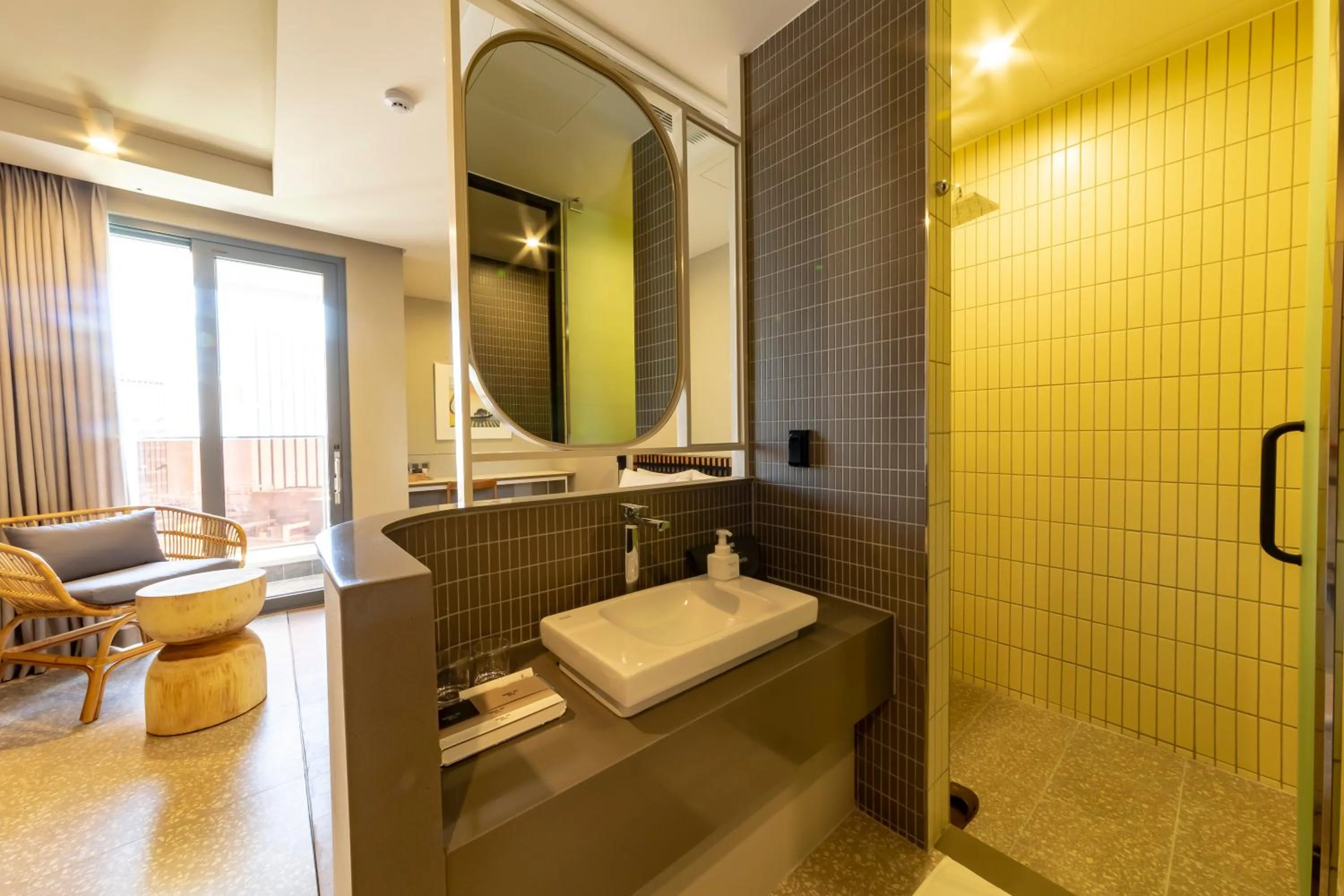 Toilet in Hound Garden&Terrace Hotel