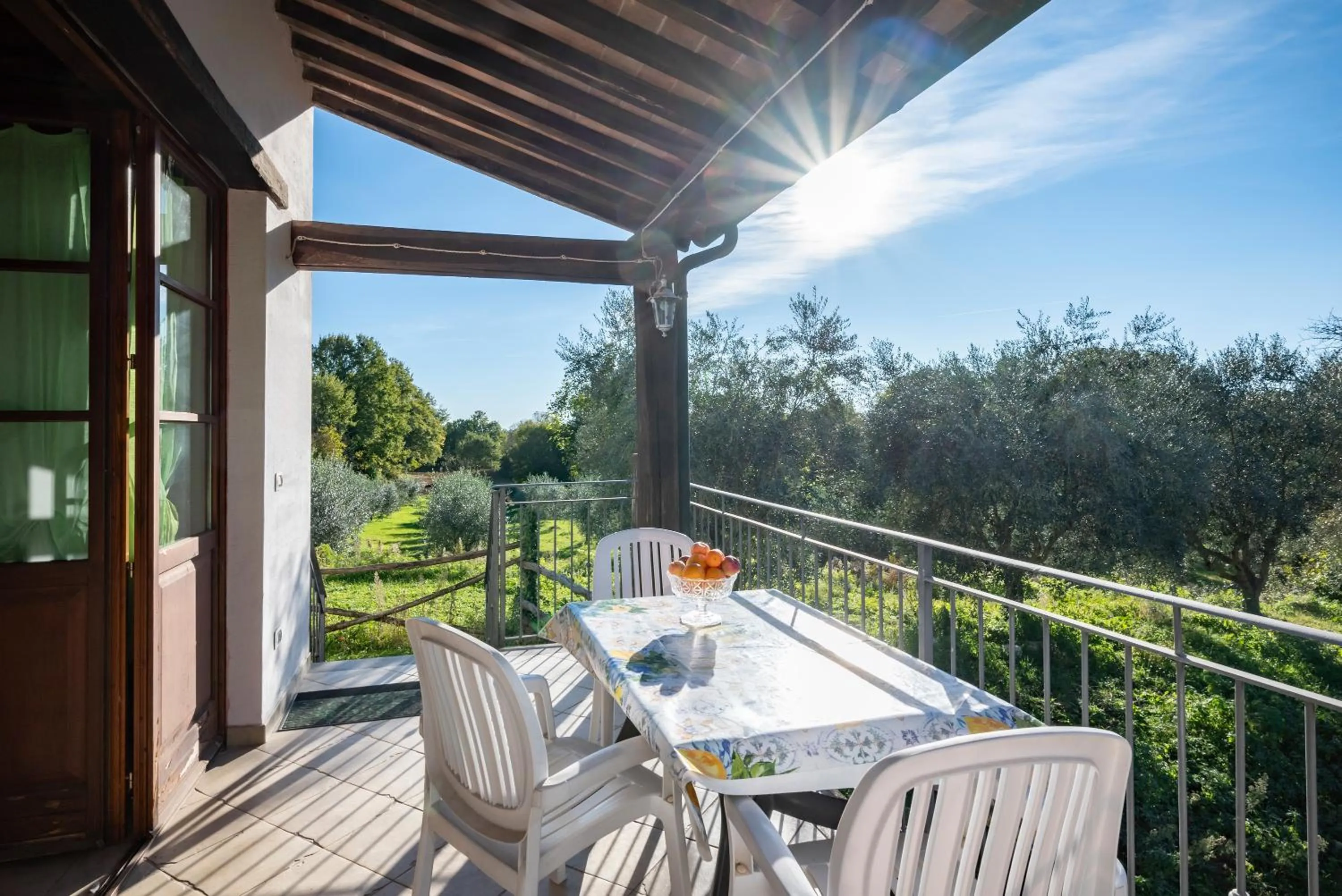 Balcony/Terrace in Relais Il Ciliegio