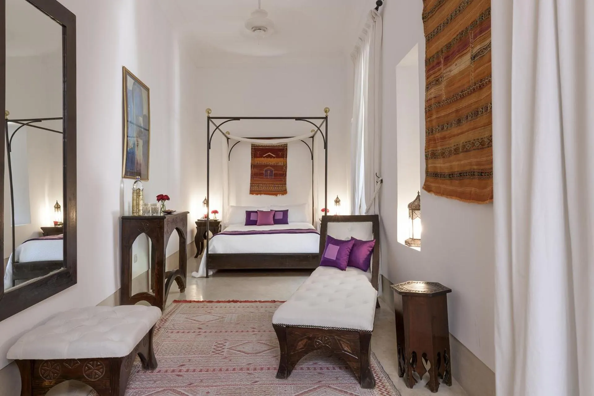 Bedroom, Bed in Riad Hayati
