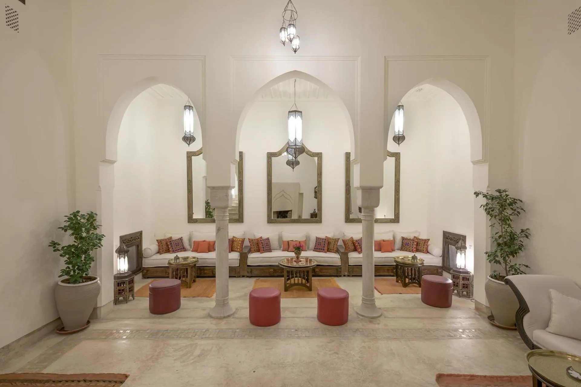 Living room in Riad Hayati