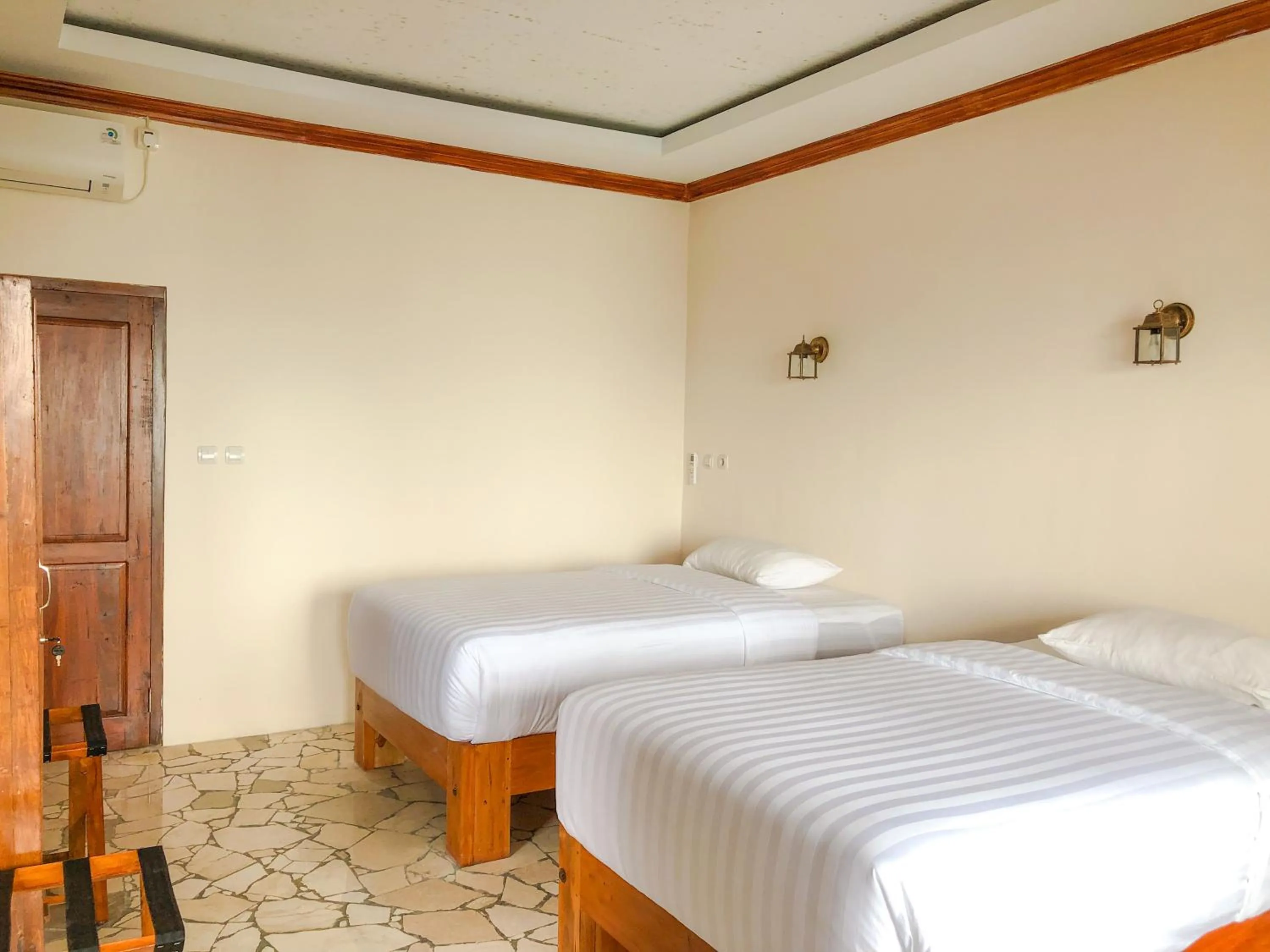 Bed in Edge Resort, Yogyakarta