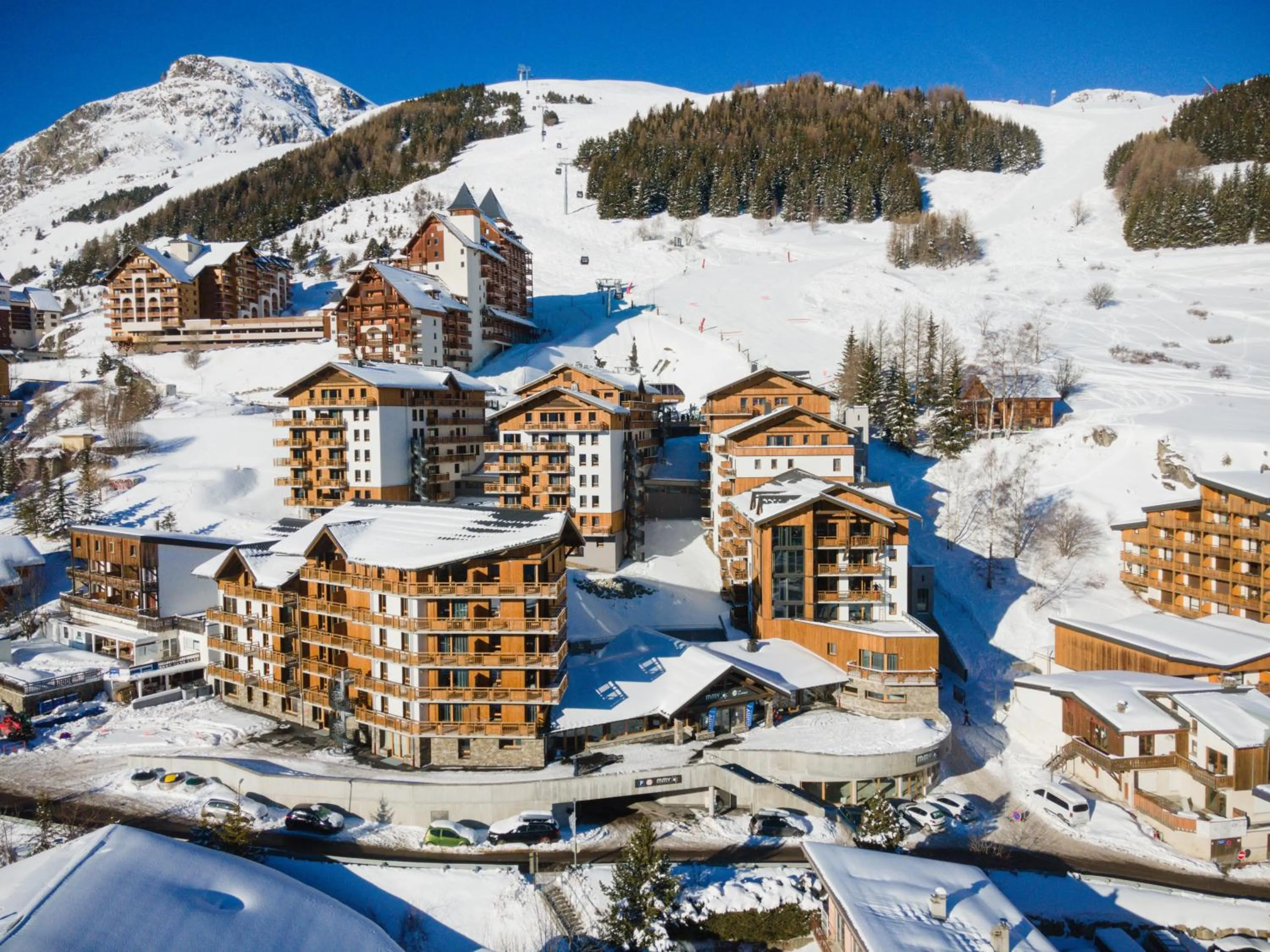 Property building in Résidence Club MMV Les Clarines