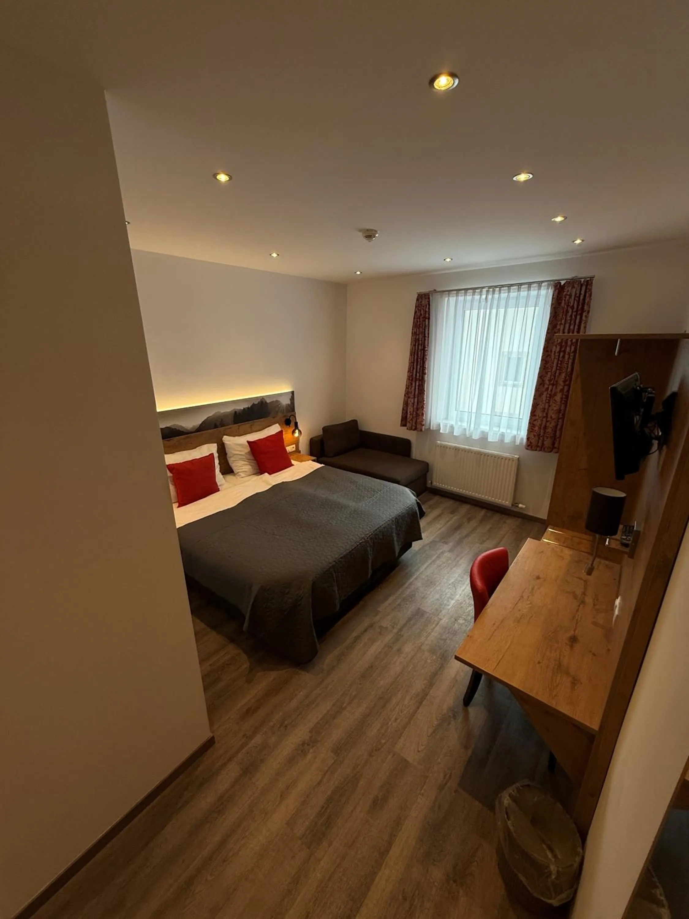 Bedroom, Bed in Hotel Wilder Mann