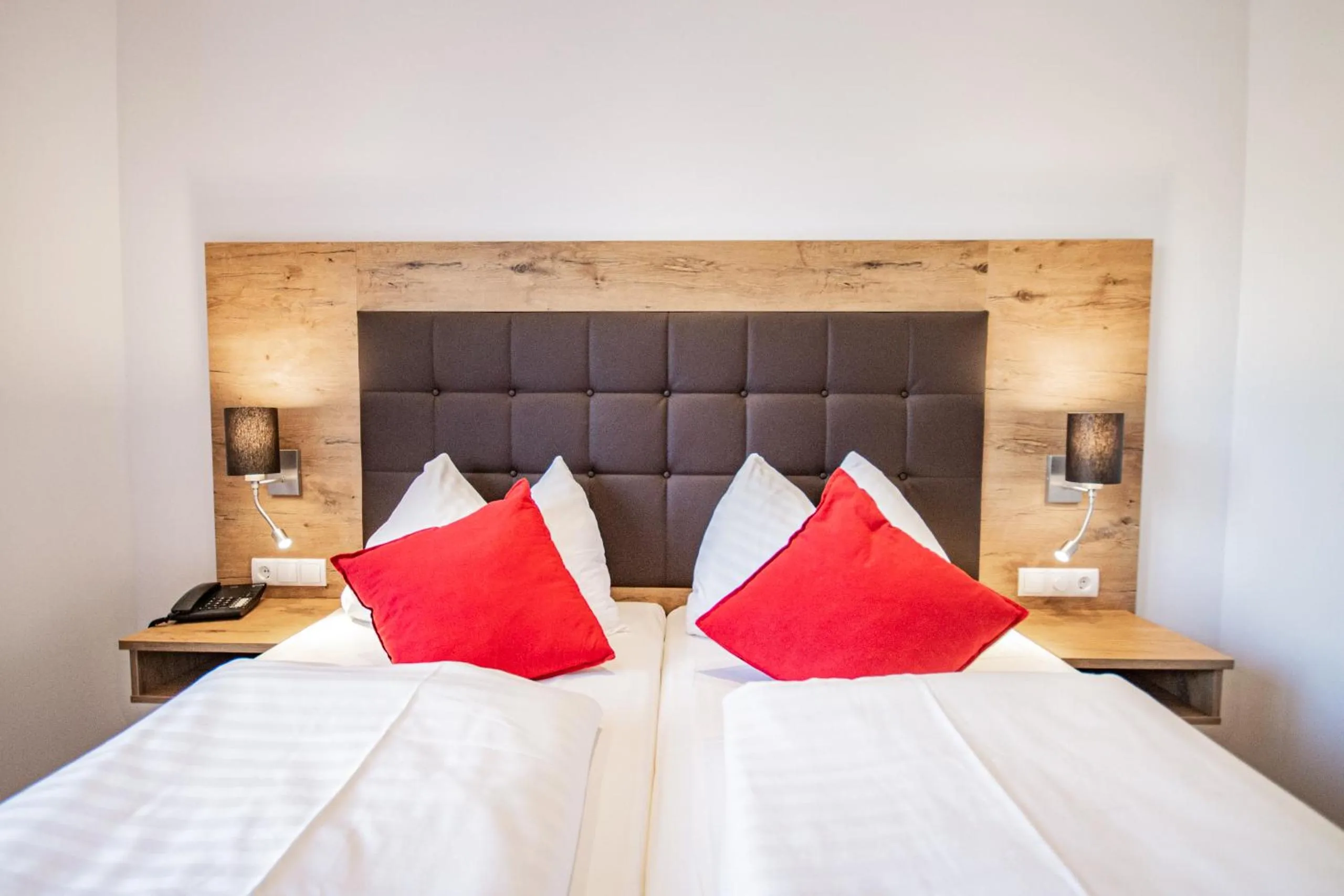 Bed in Hotel Wilder Mann