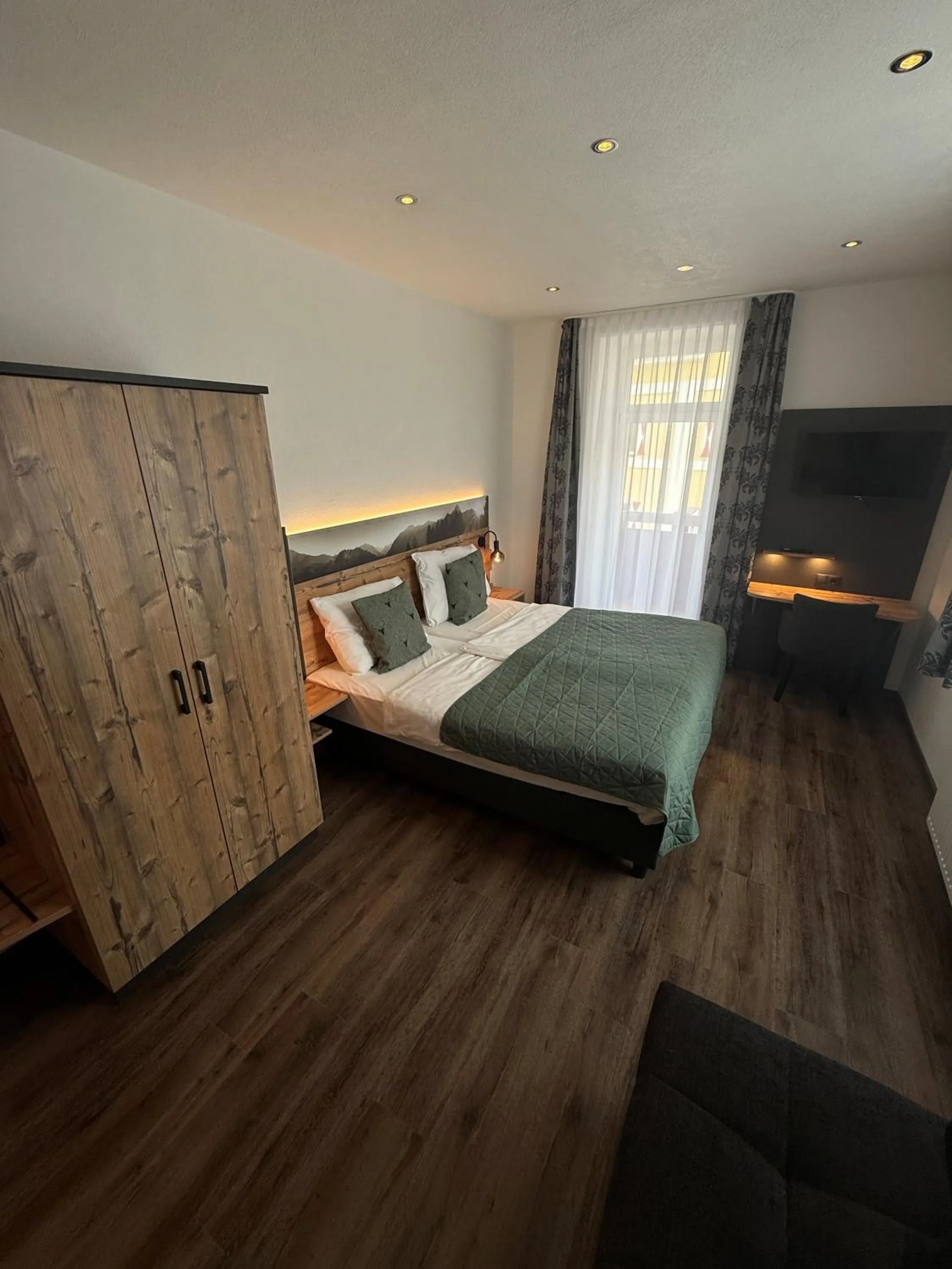 Bedroom, Bed in Hotel Wilder Mann