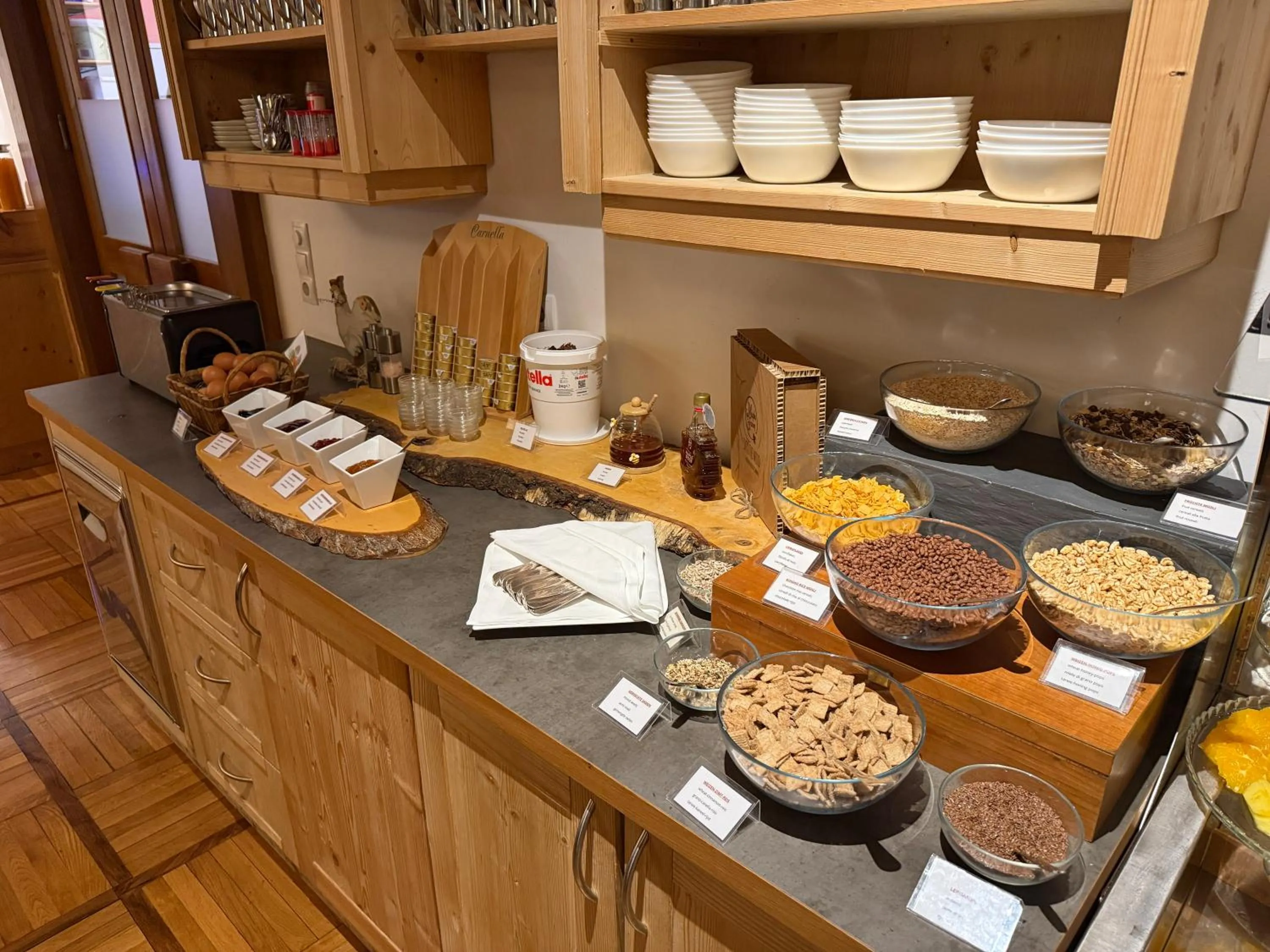 Food and drinks in Hotel Wilder Mann