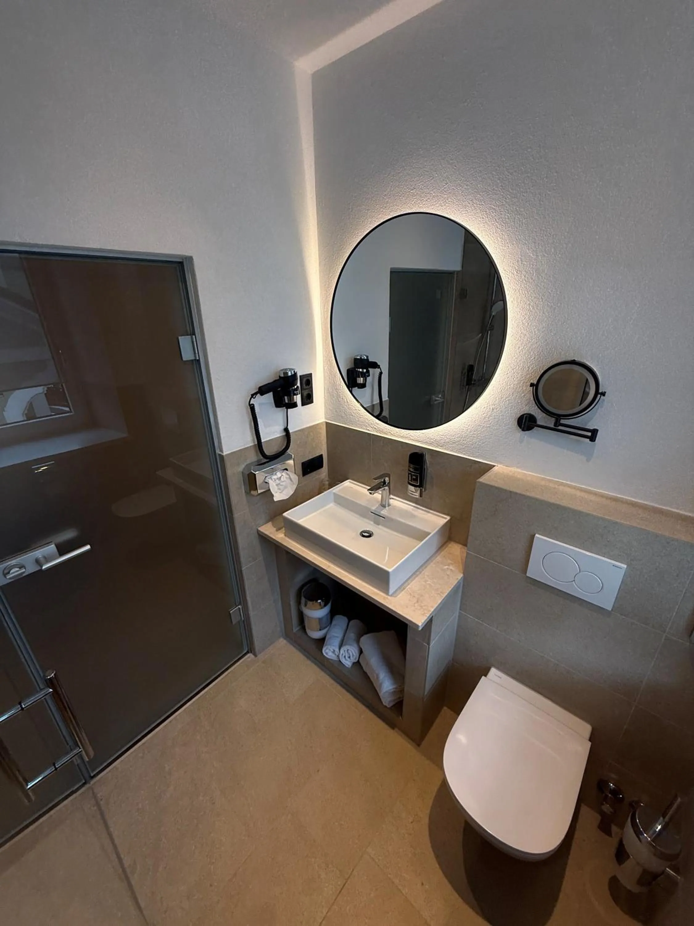 Bathroom in Hotel Wilder Mann