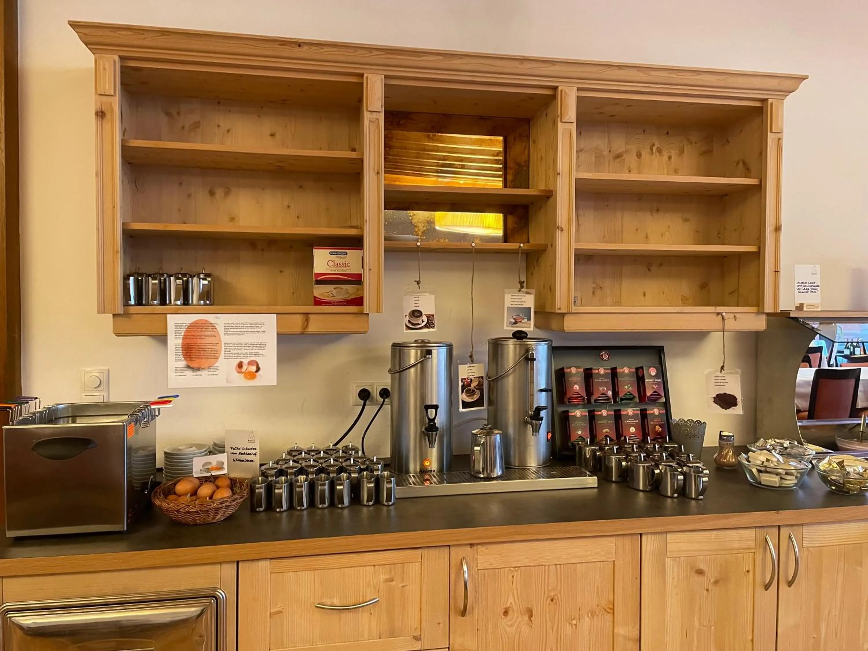 Breakfast in Hotel Wilder Mann