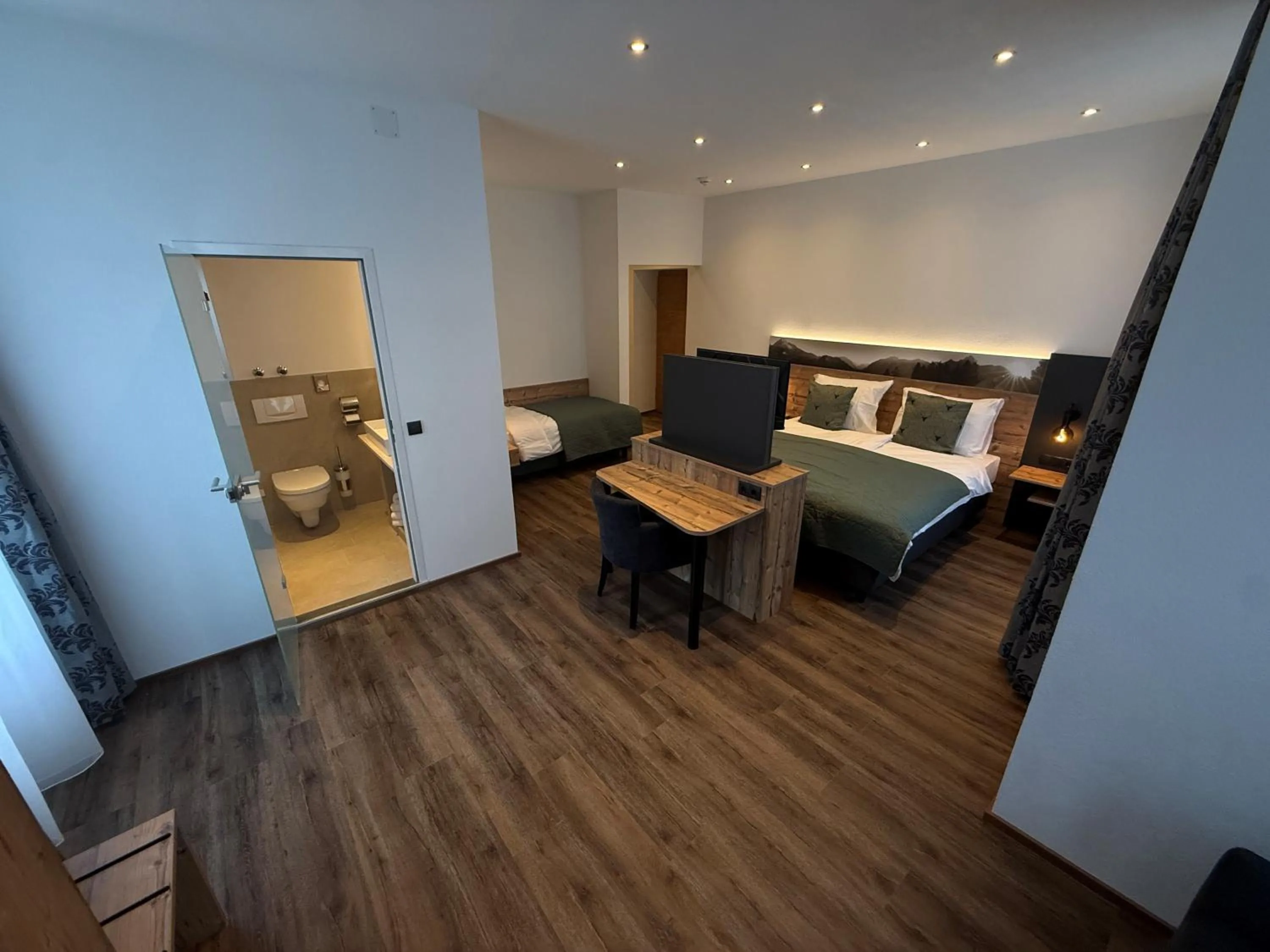 Bedroom in Hotel Wilder Mann