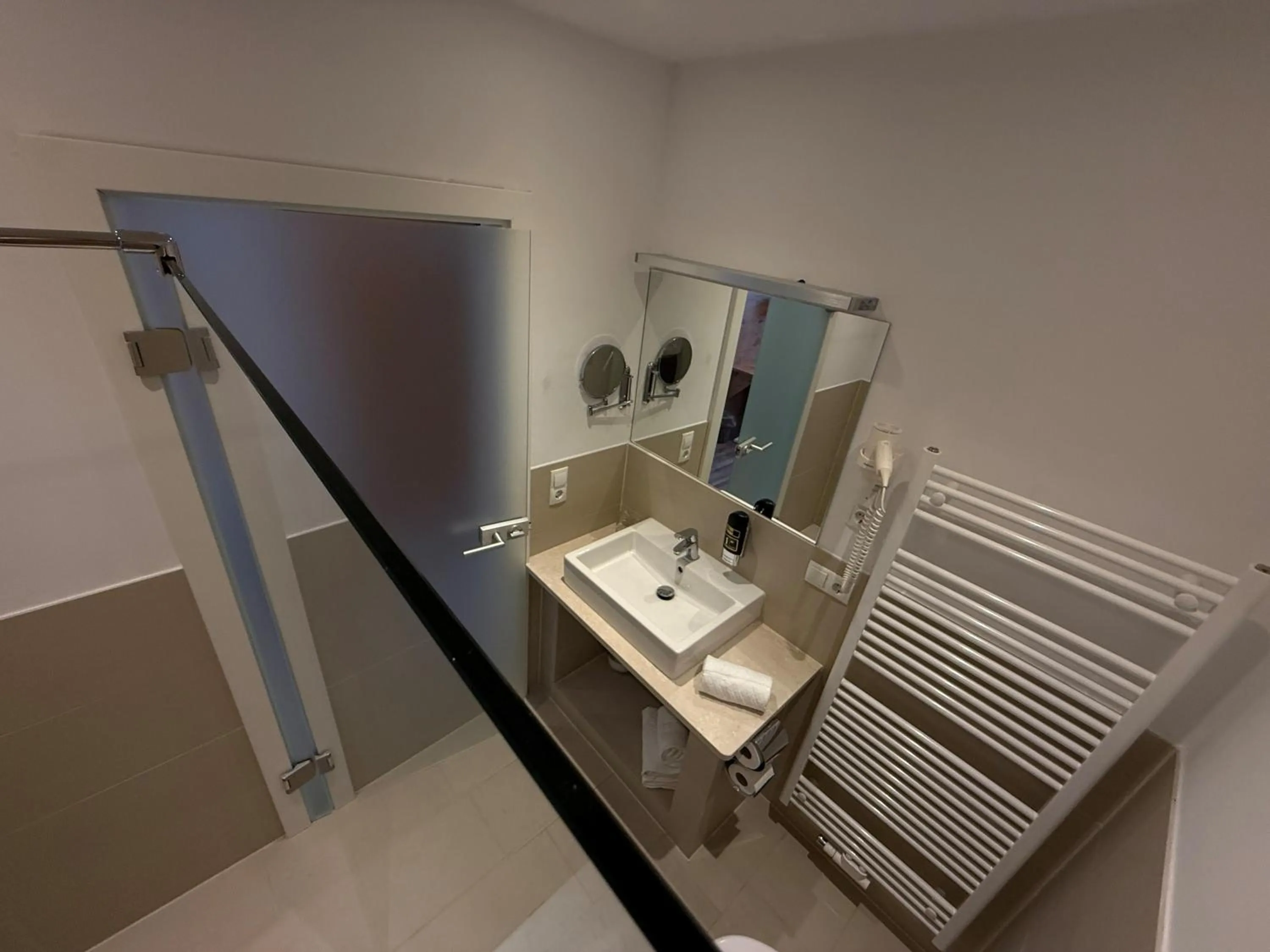 Bathroom in Hotel Wilder Mann