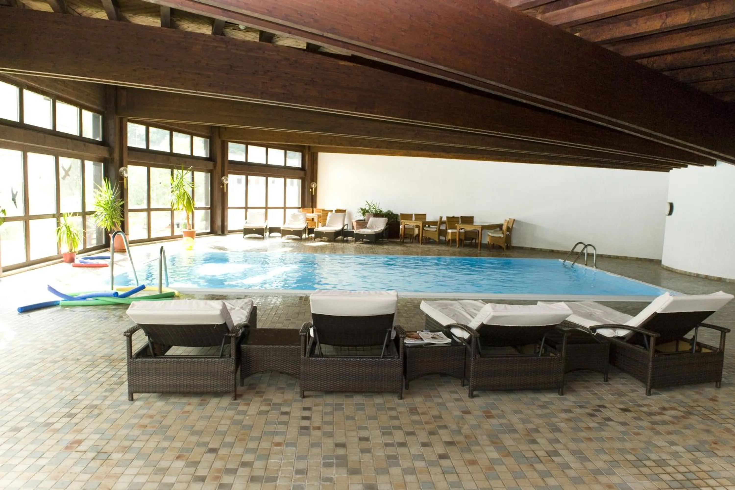 Pool view in Hotel Wilder Mann