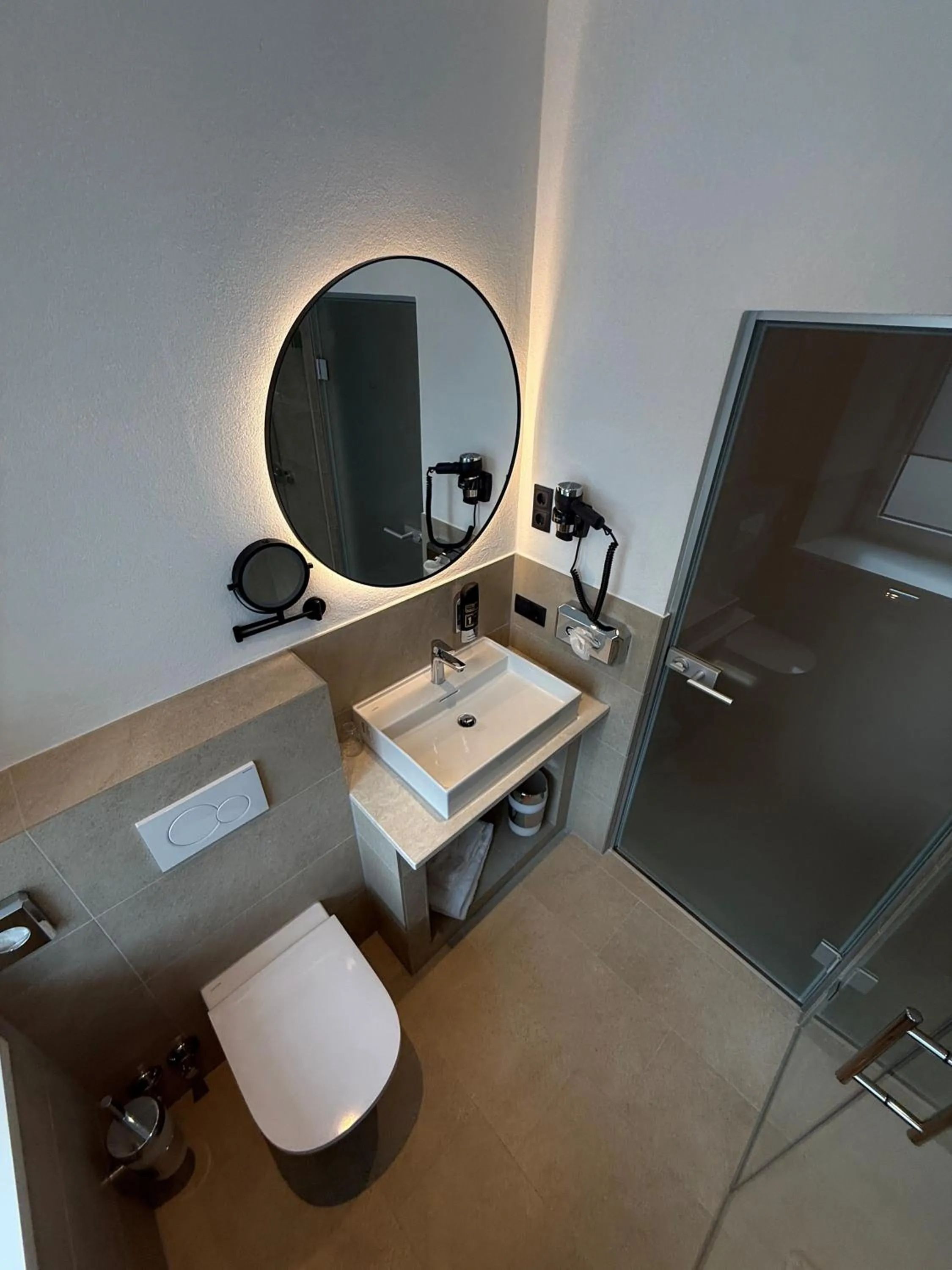 Bathroom in Hotel Wilder Mann
