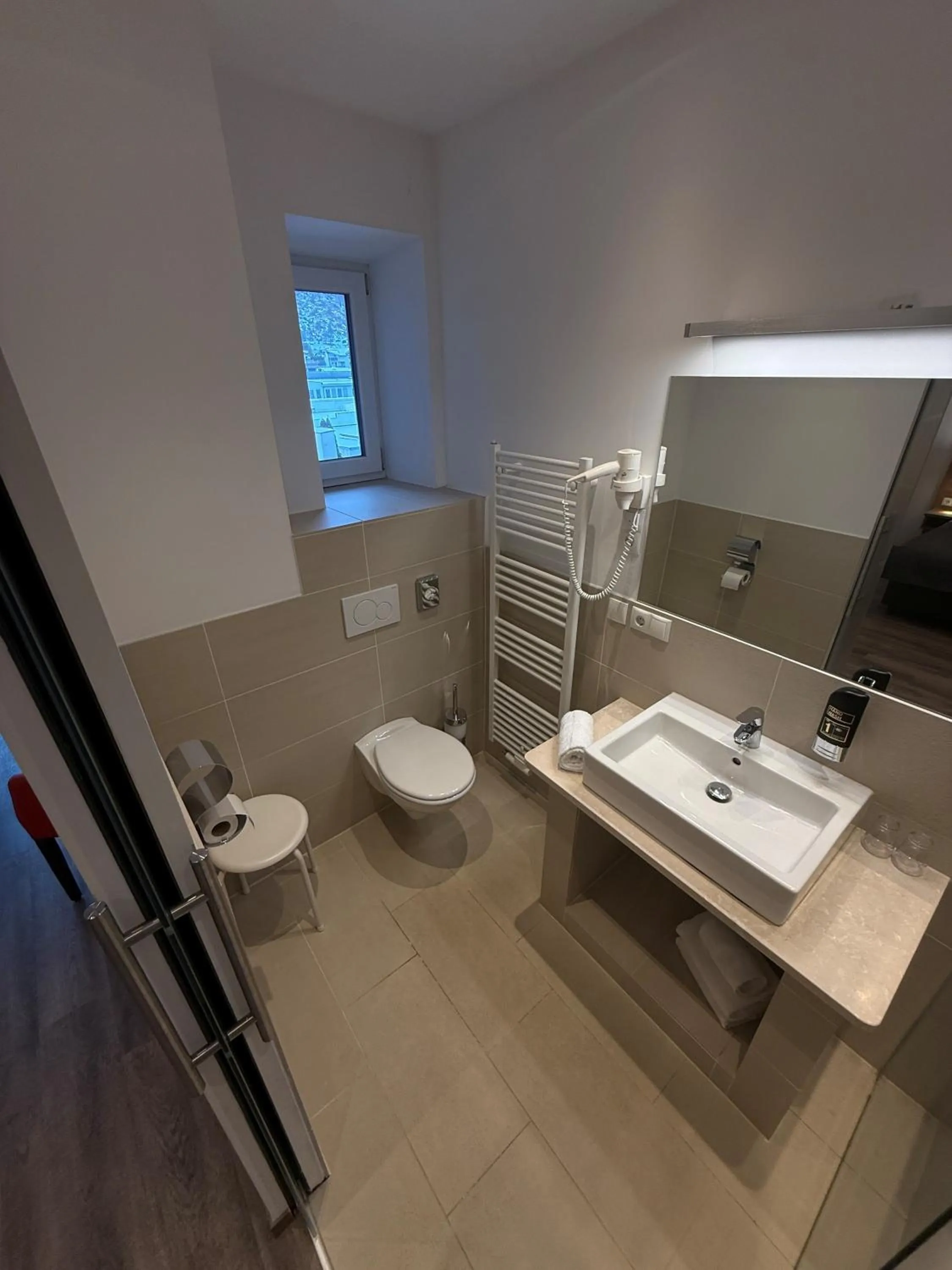 Bathroom in Hotel Wilder Mann