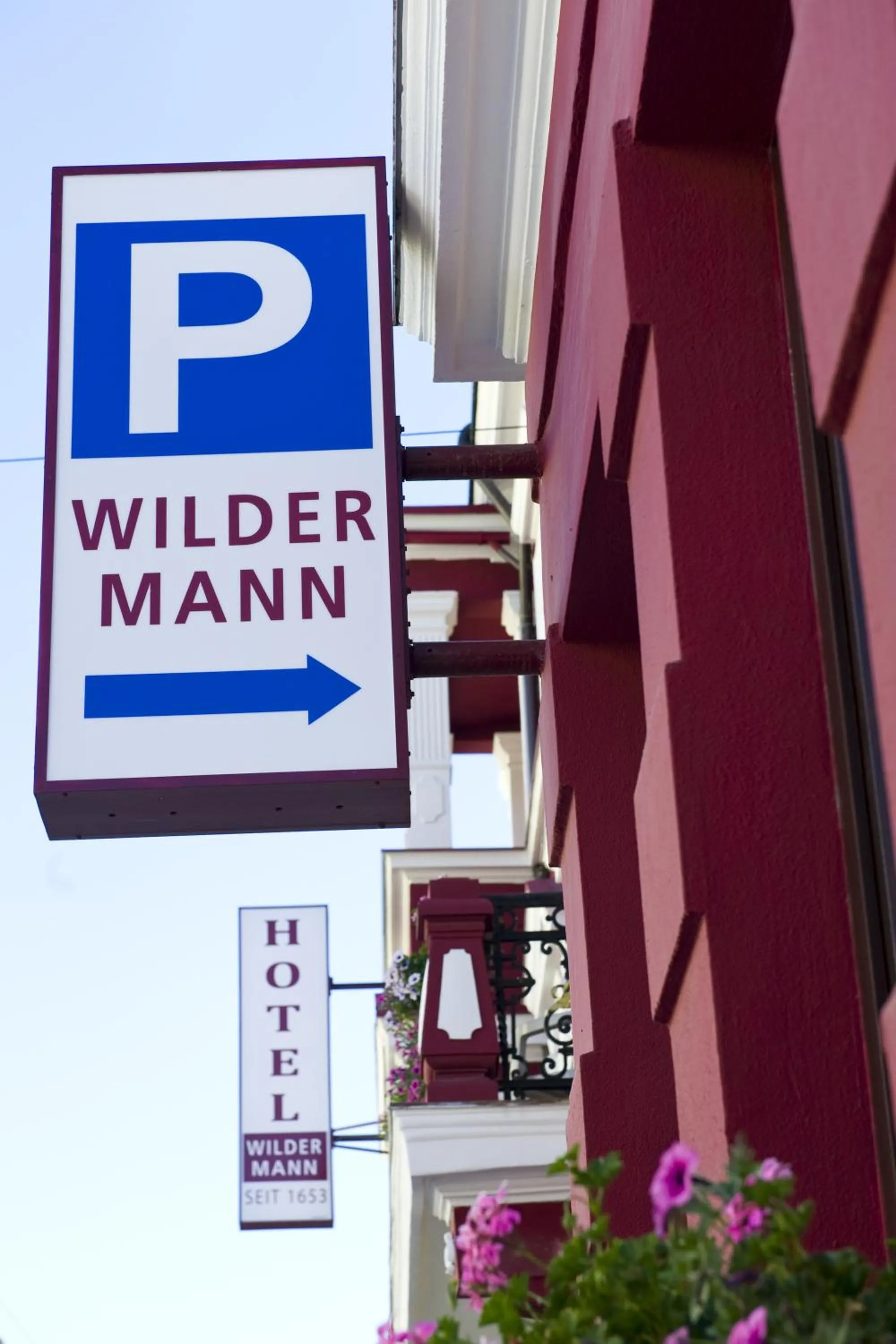 Facade/entrance in Hotel Wilder Mann