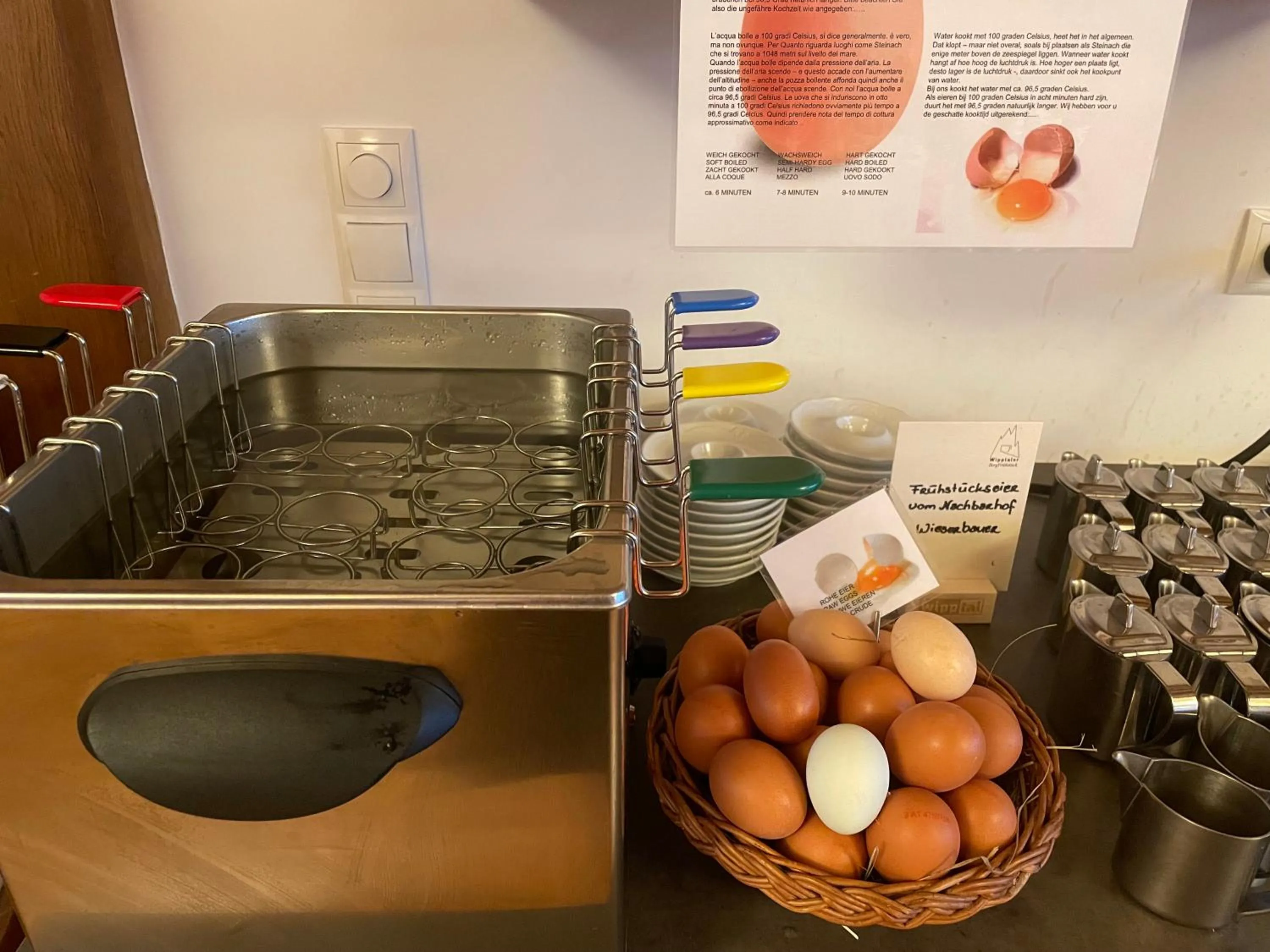 Breakfast in Hotel Wilder Mann