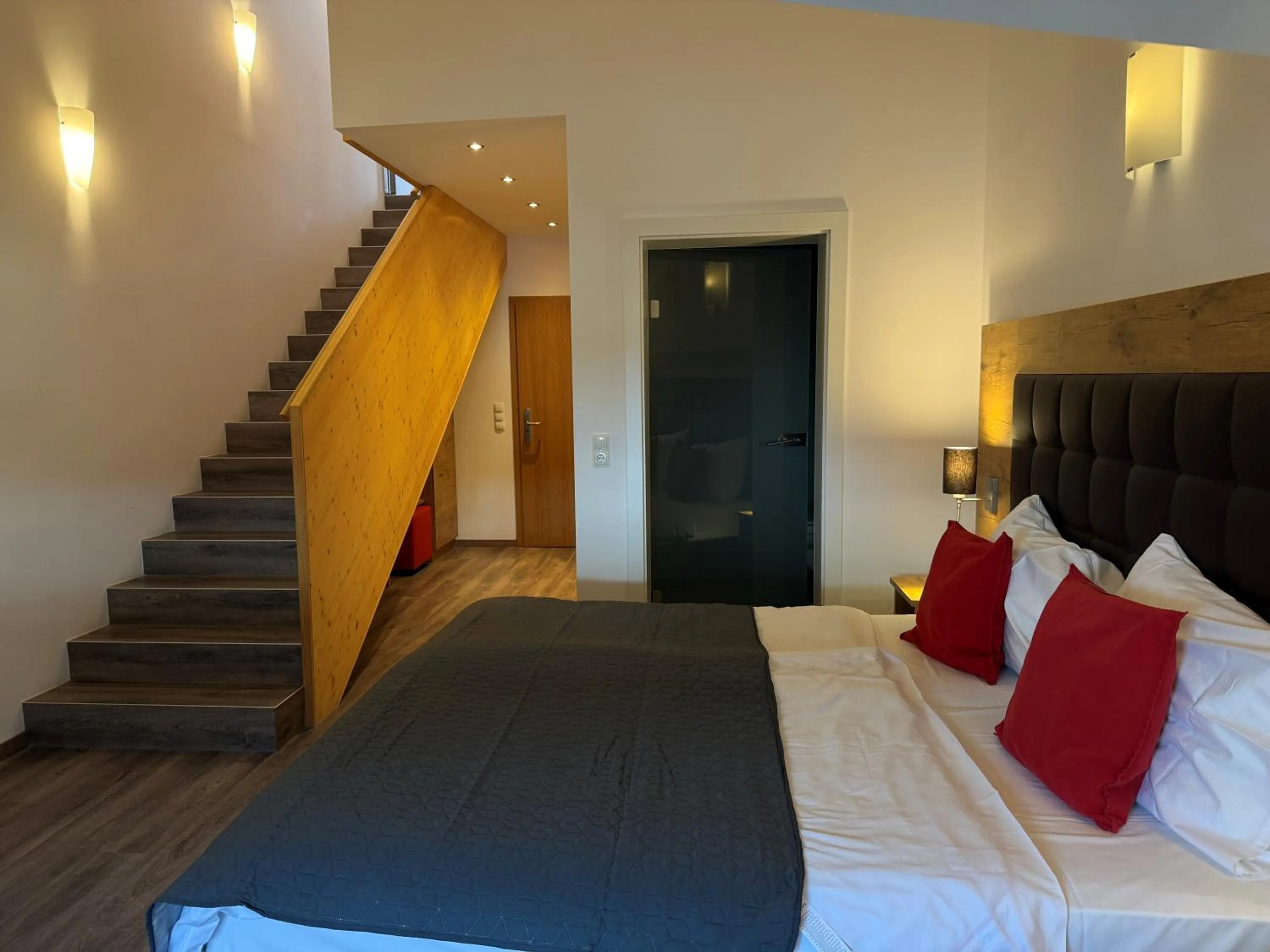 Bedroom, Bed in Hotel Wilder Mann