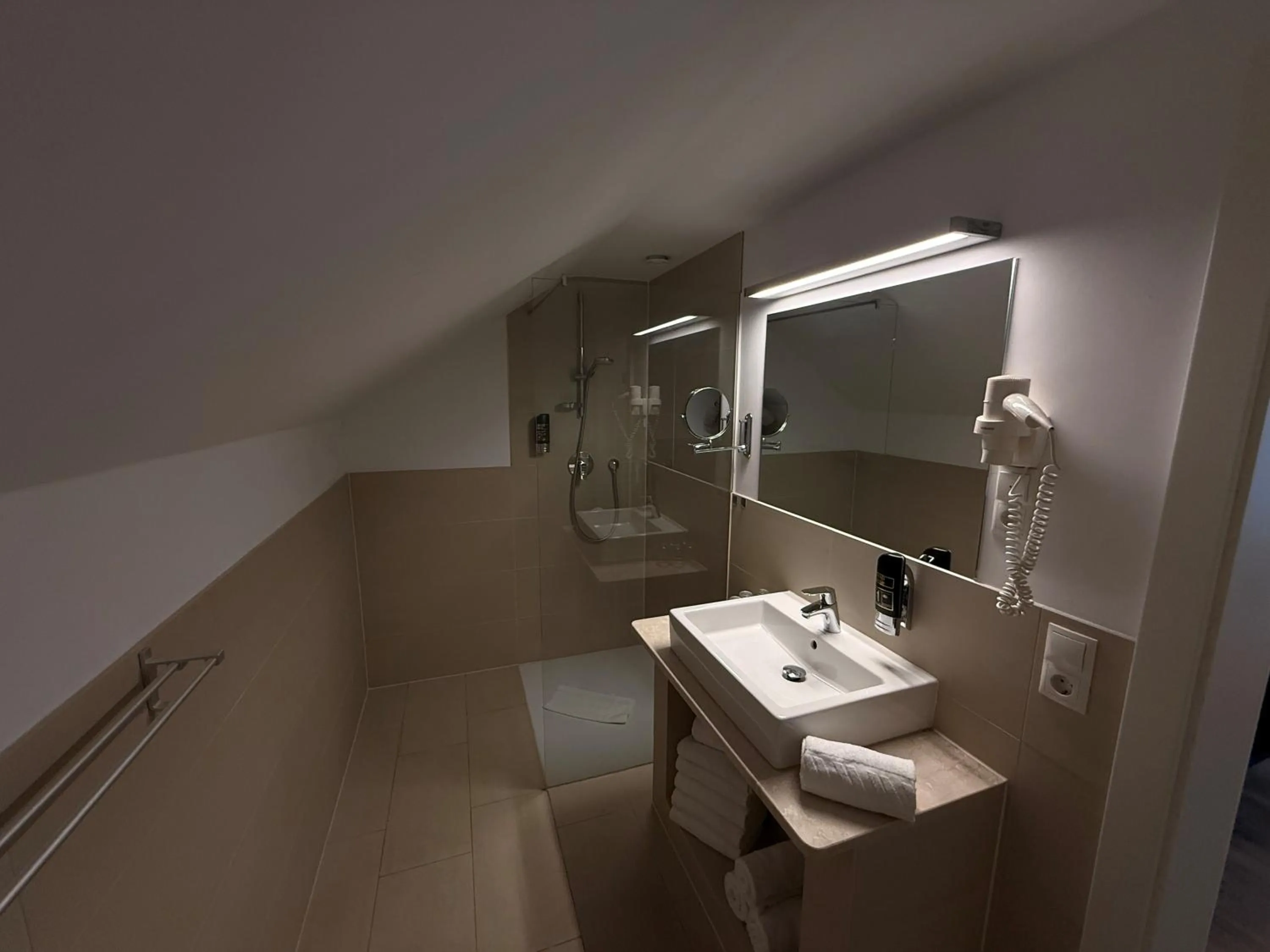 Bathroom in Hotel Wilder Mann