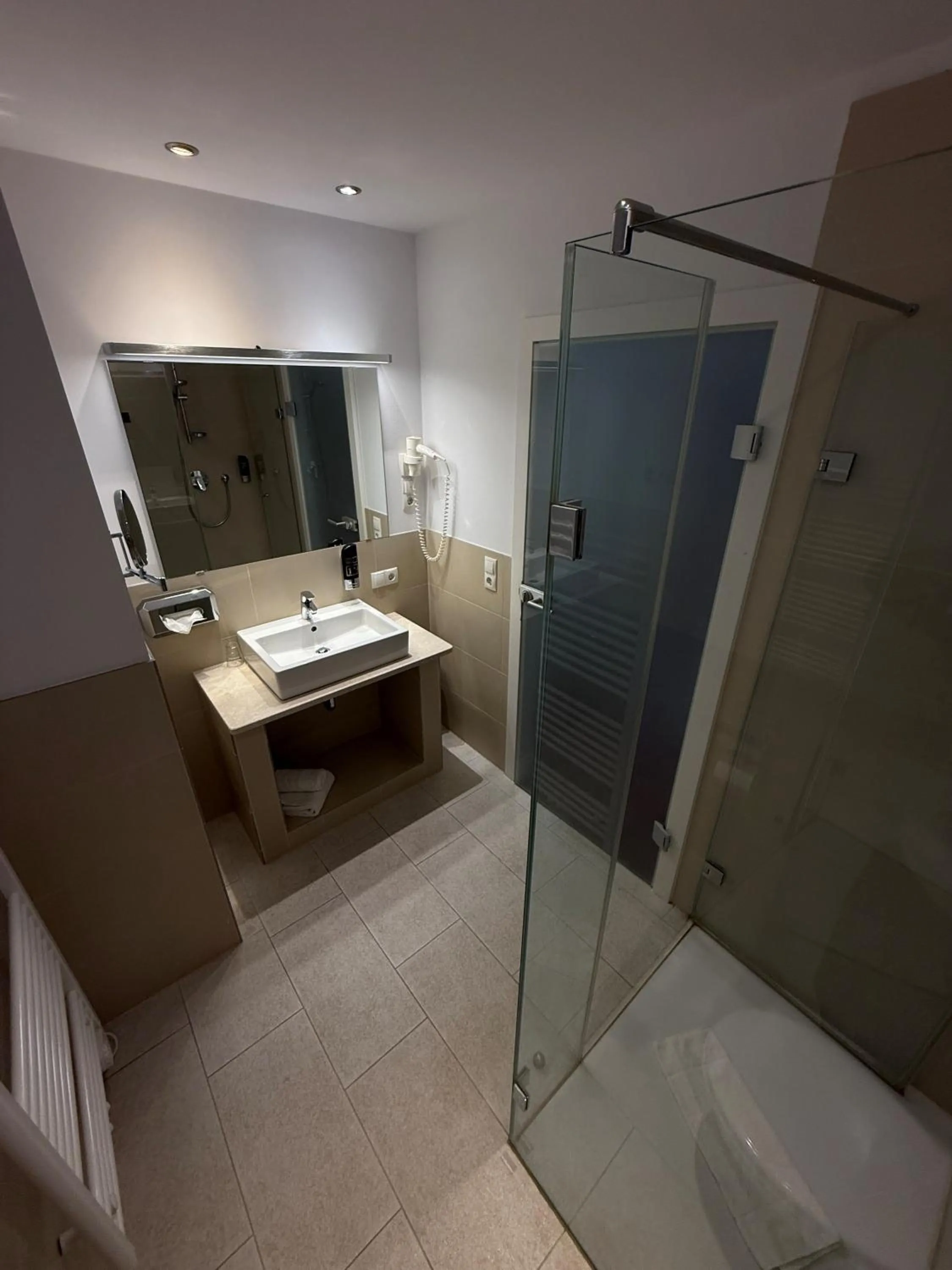 Bathroom in Hotel Wilder Mann