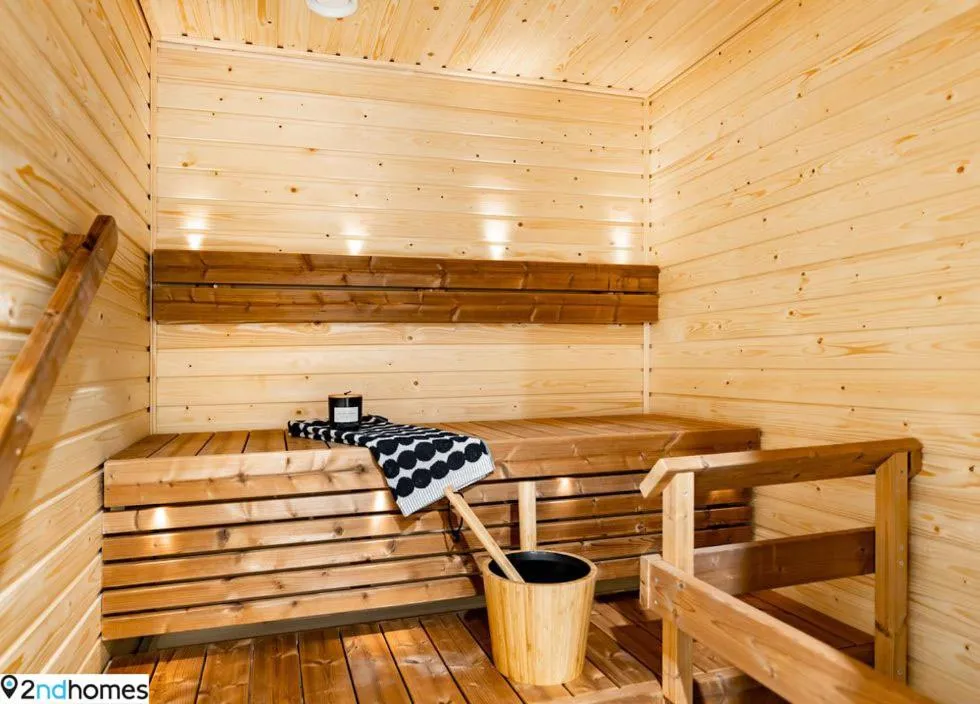 Sauna in "Kanava" - New 1BR Apartment with Sauna, Balcony & Views, Hosted by 2ndhomes