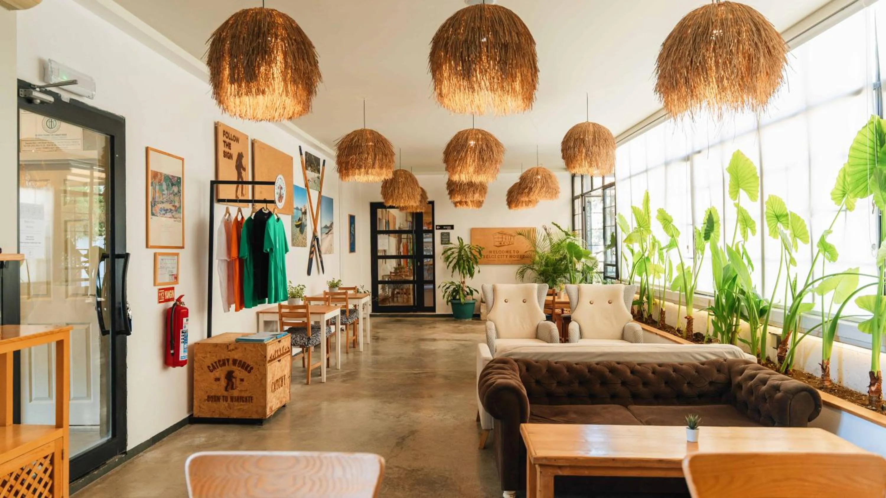 Seating area in Belci City House