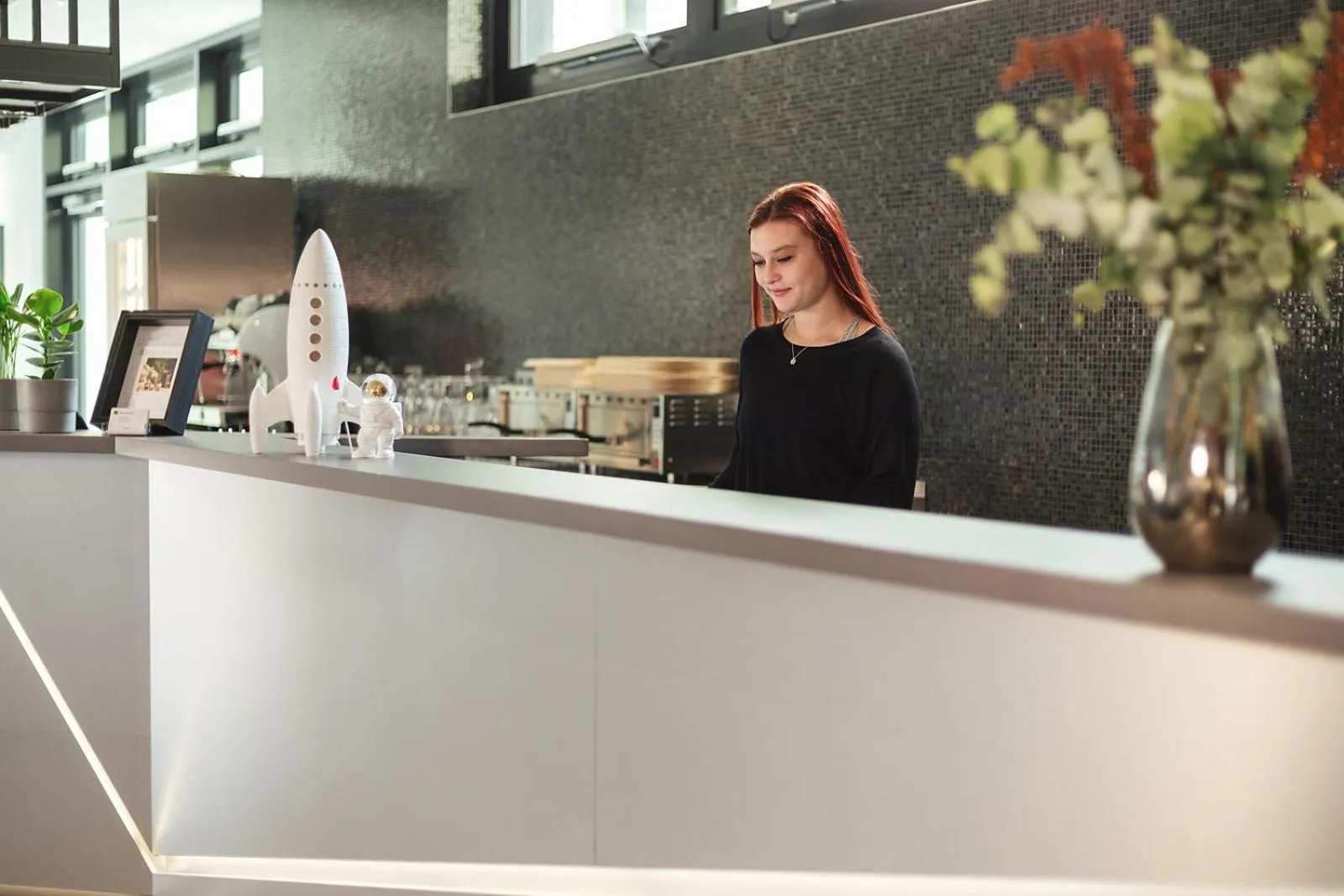 Lobby or reception in the niu Star