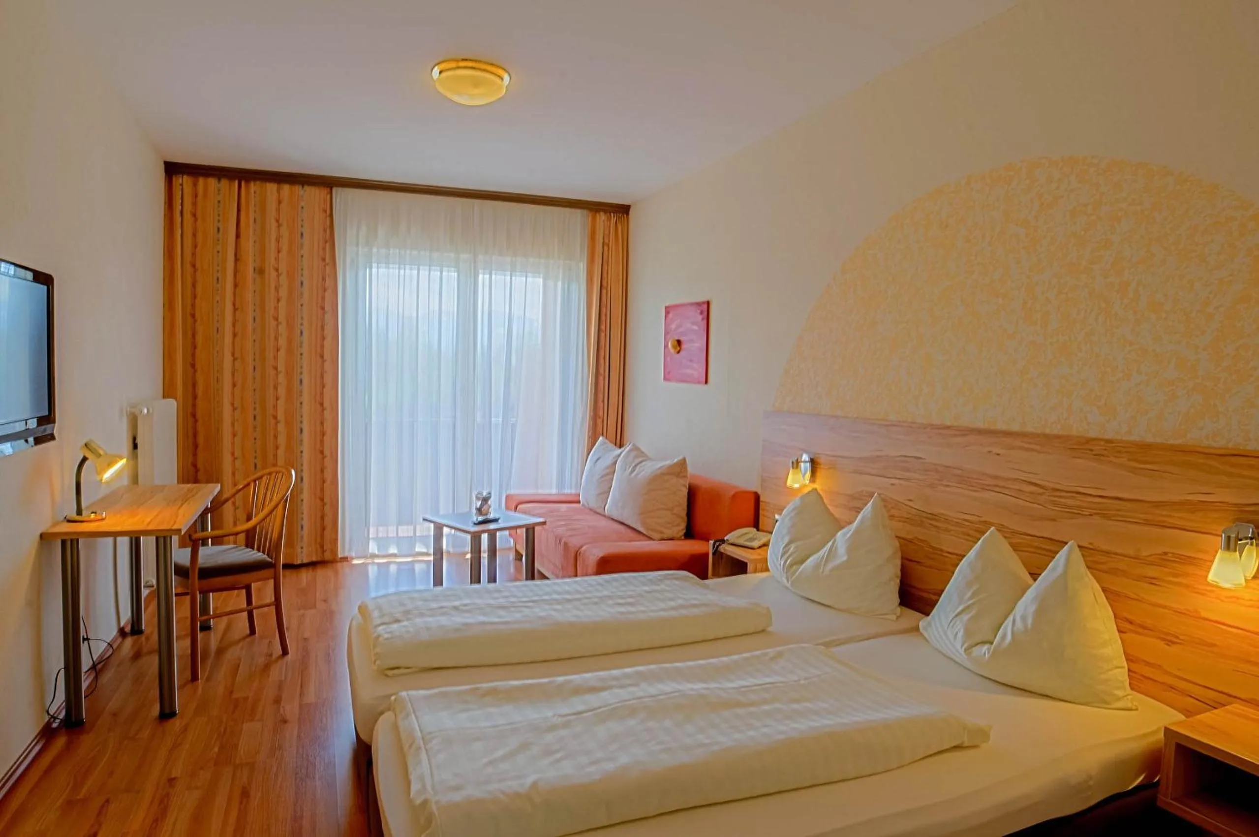 Photo of the whole room, Bed in Hotel Seestuben