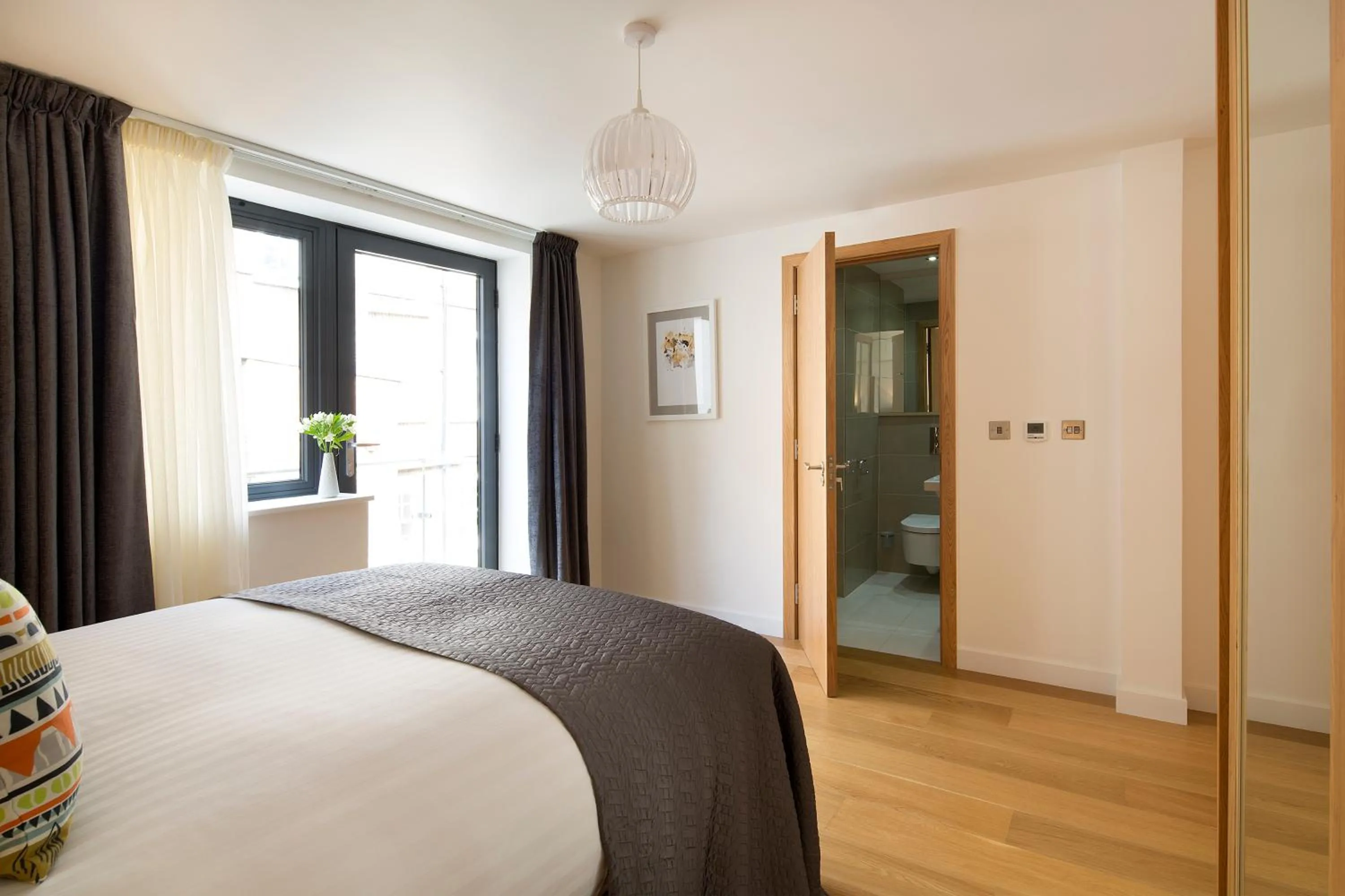 Bed in Cambric by Aeria Apartments