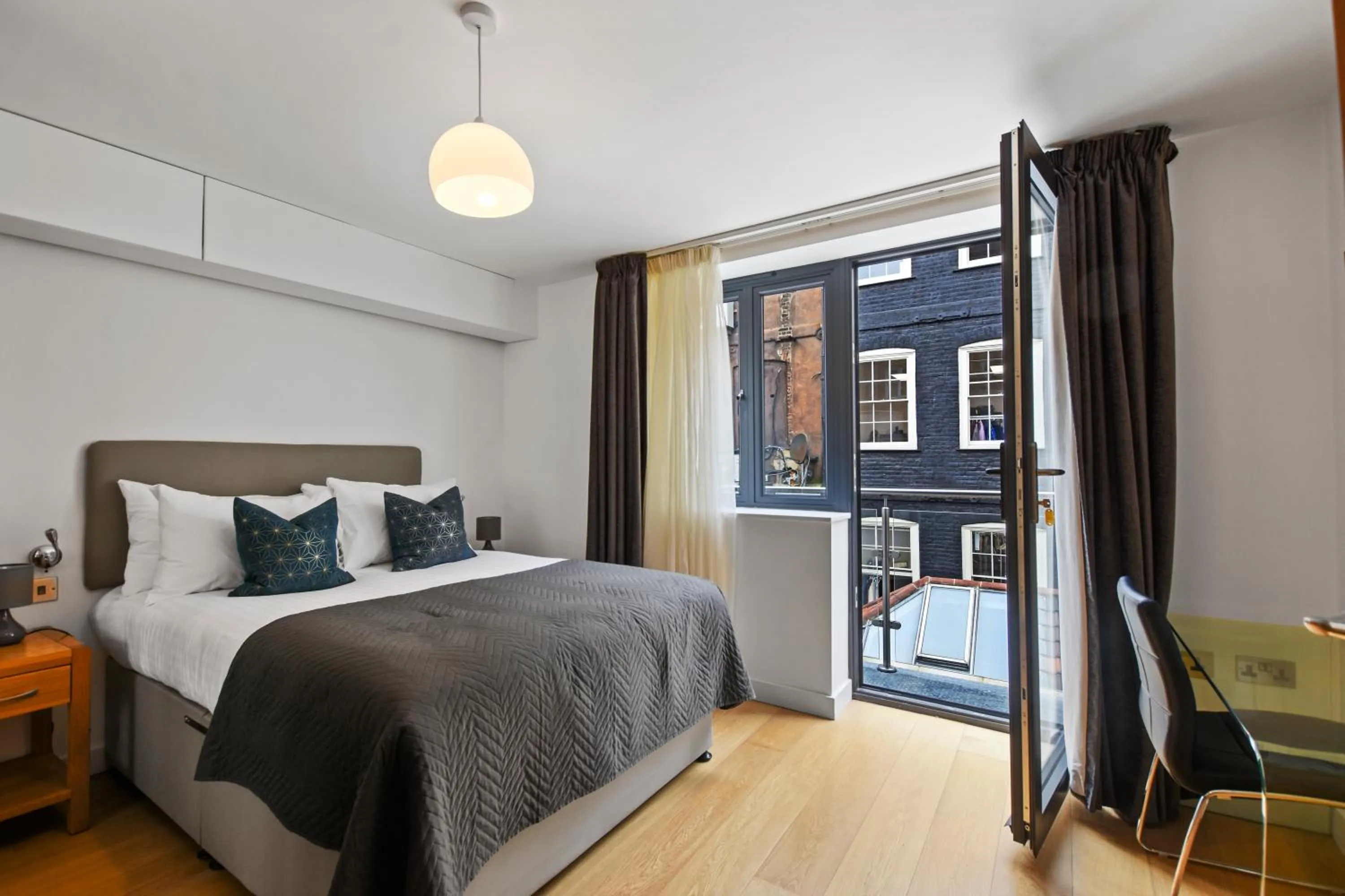 Bed in Cambric by Aeria Apartments