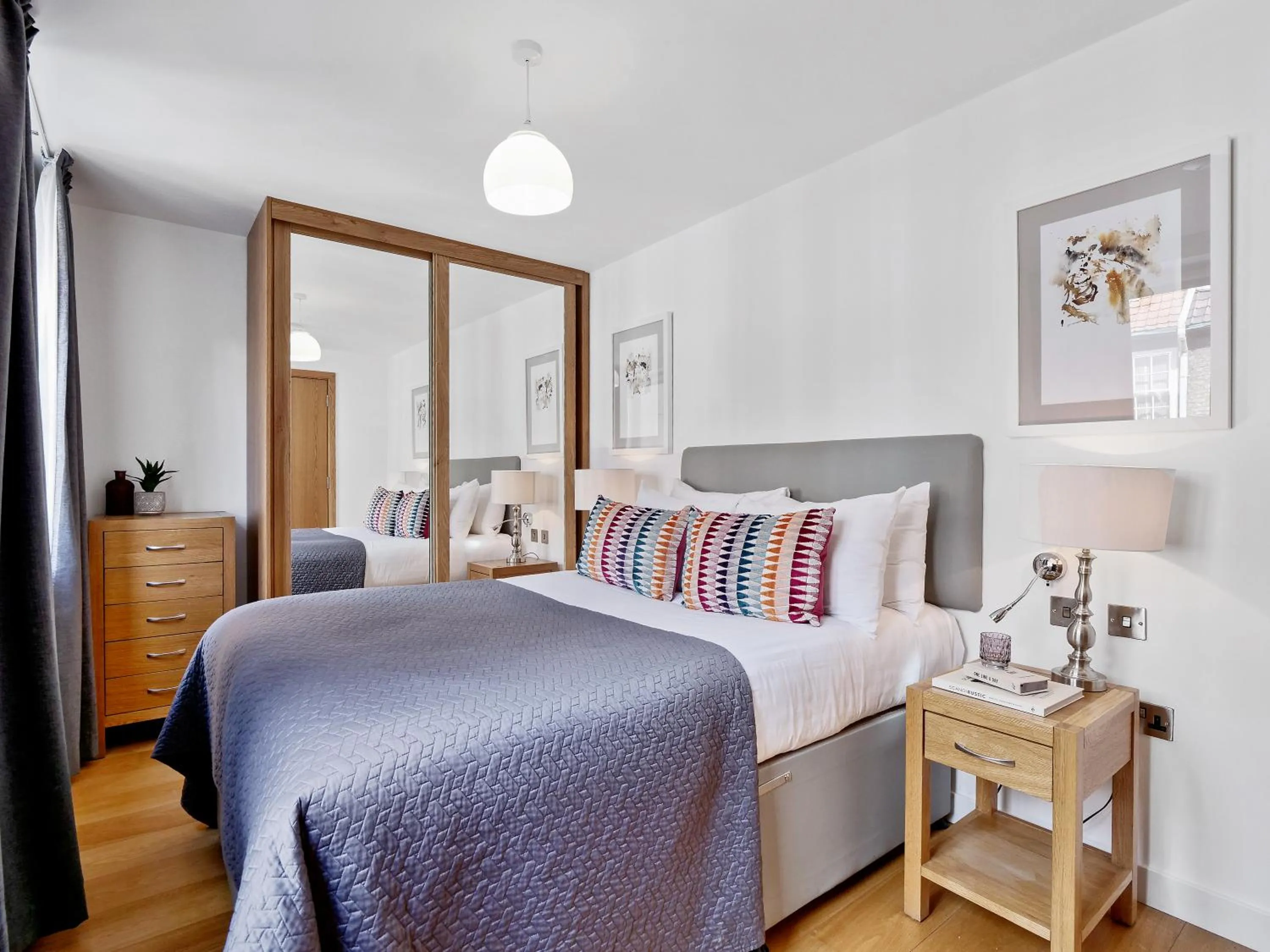 Bed in Cambric by Aeria Apartments