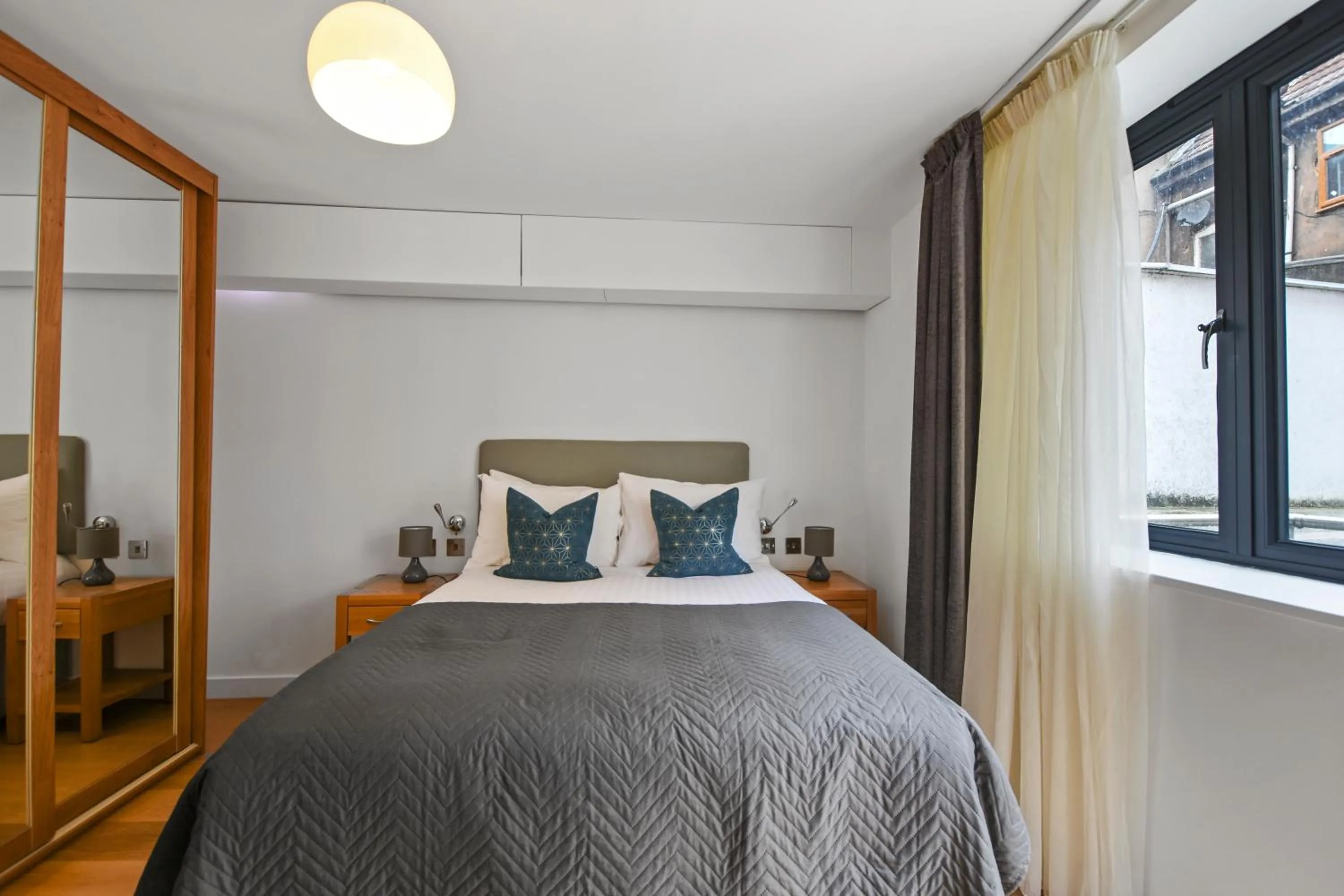 Bed in Cambric by Aeria Apartments