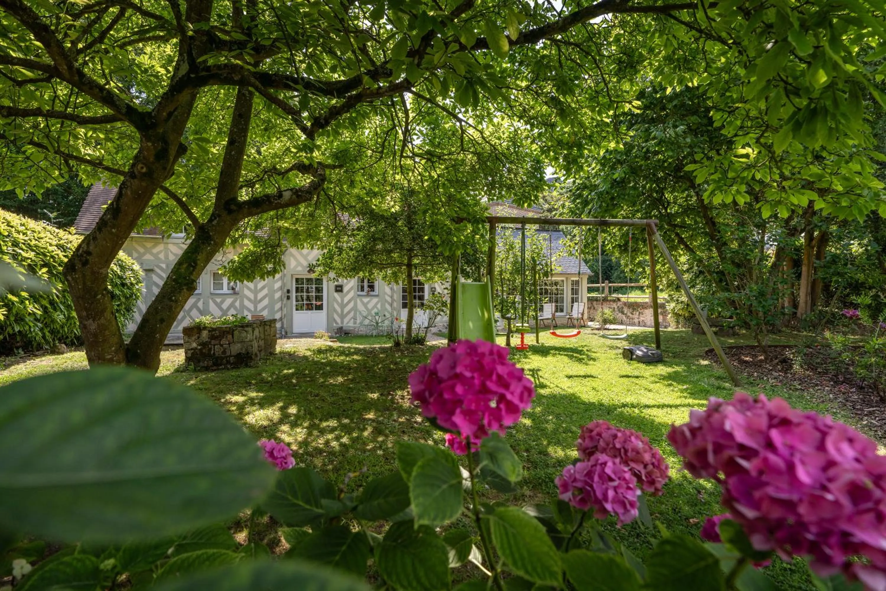 Garden in La Maison du Corsaire