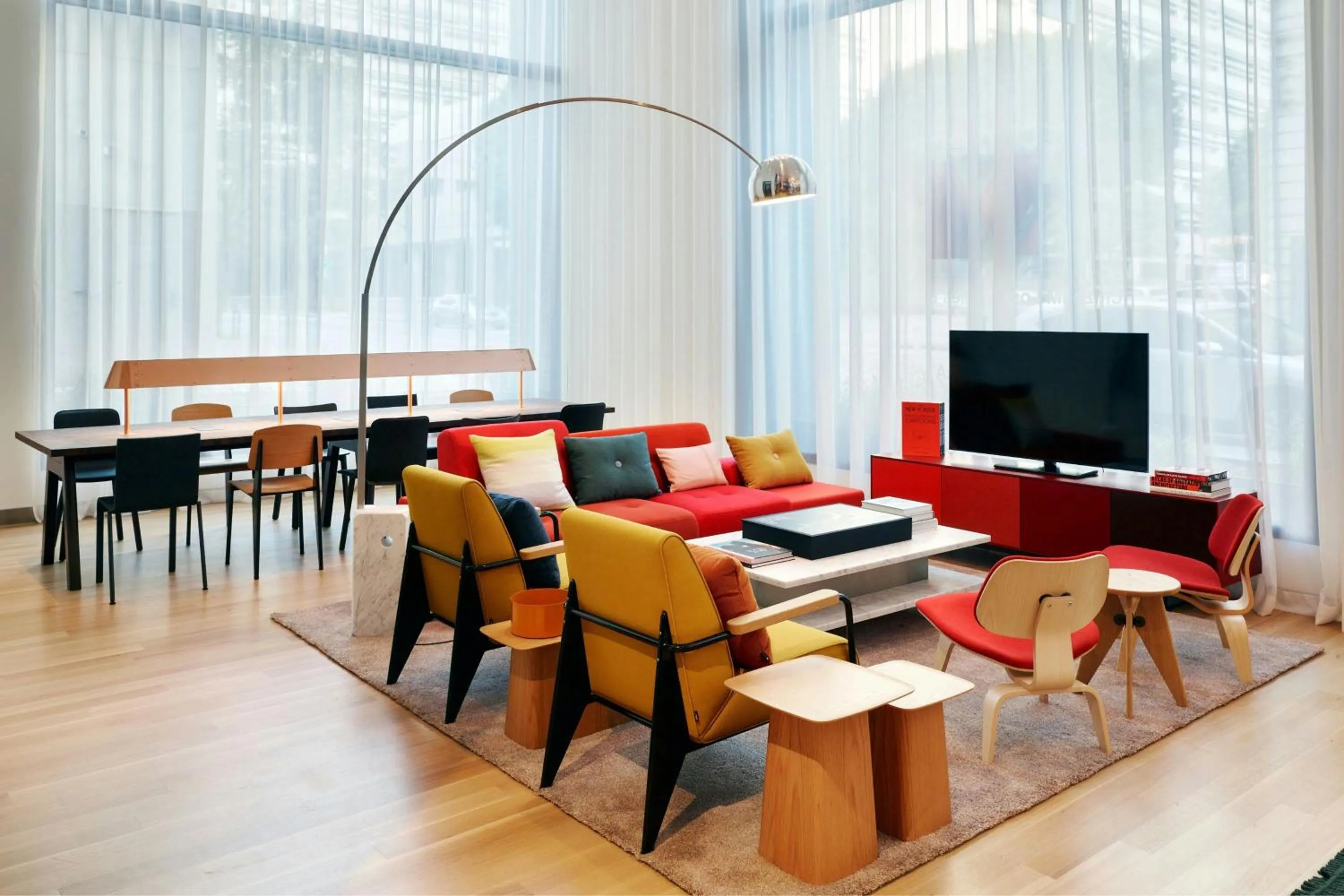 Lobby or reception in citizenM Los Angeles Downtown