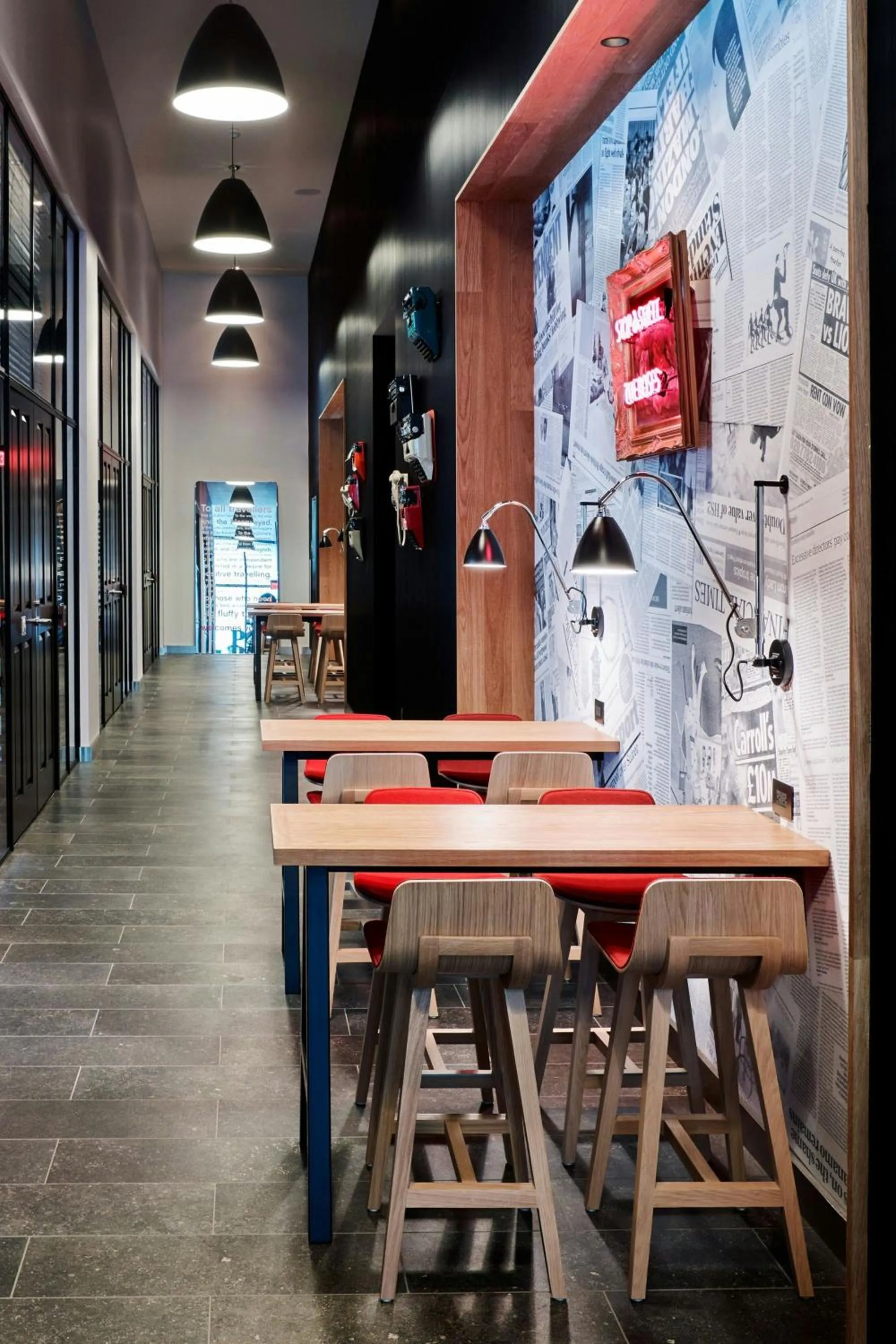Lobby or reception in citizenM Los Angeles Downtown
