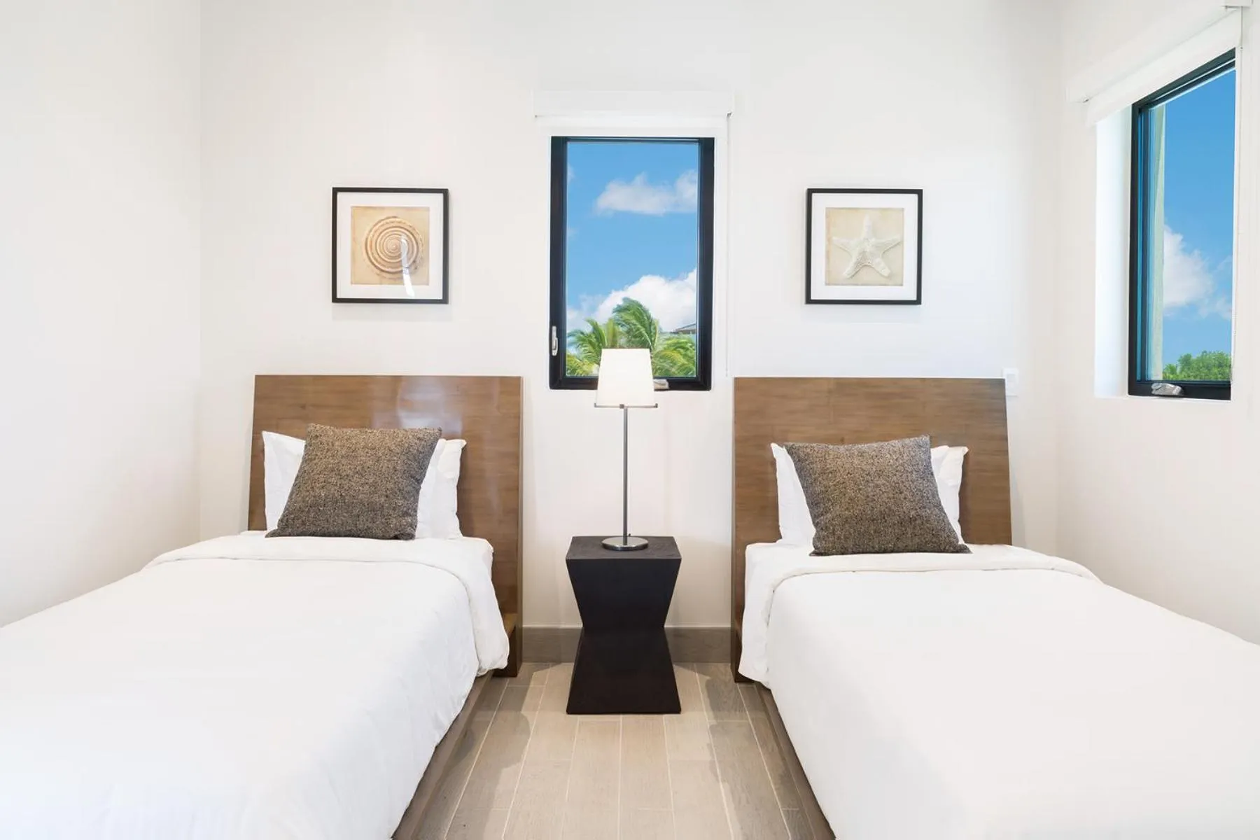 Bed in H2O life style resort