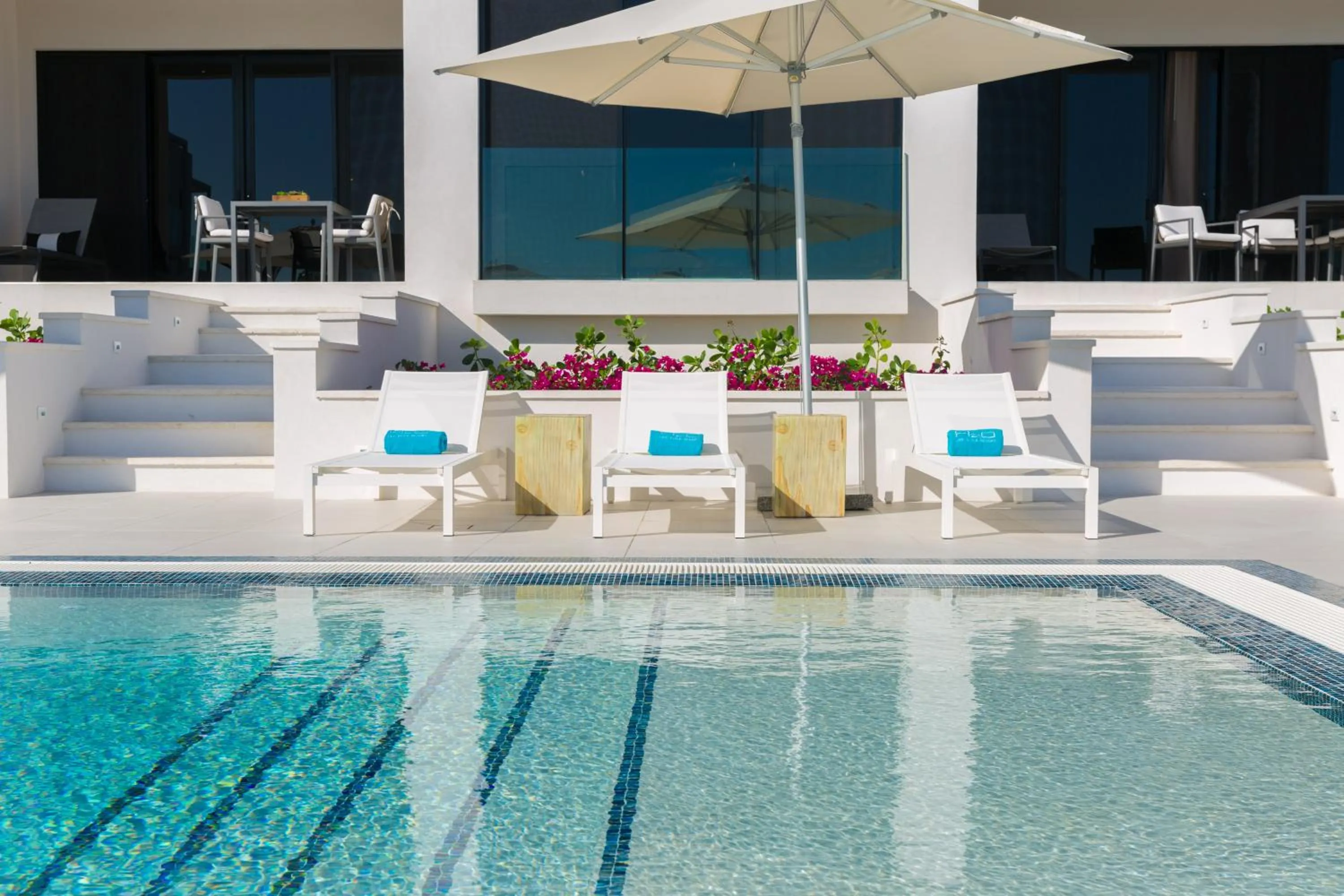 Swimming pool in H2O life style resort