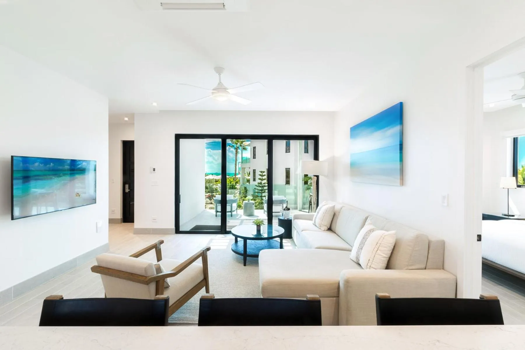 Living room in H2O life style resort