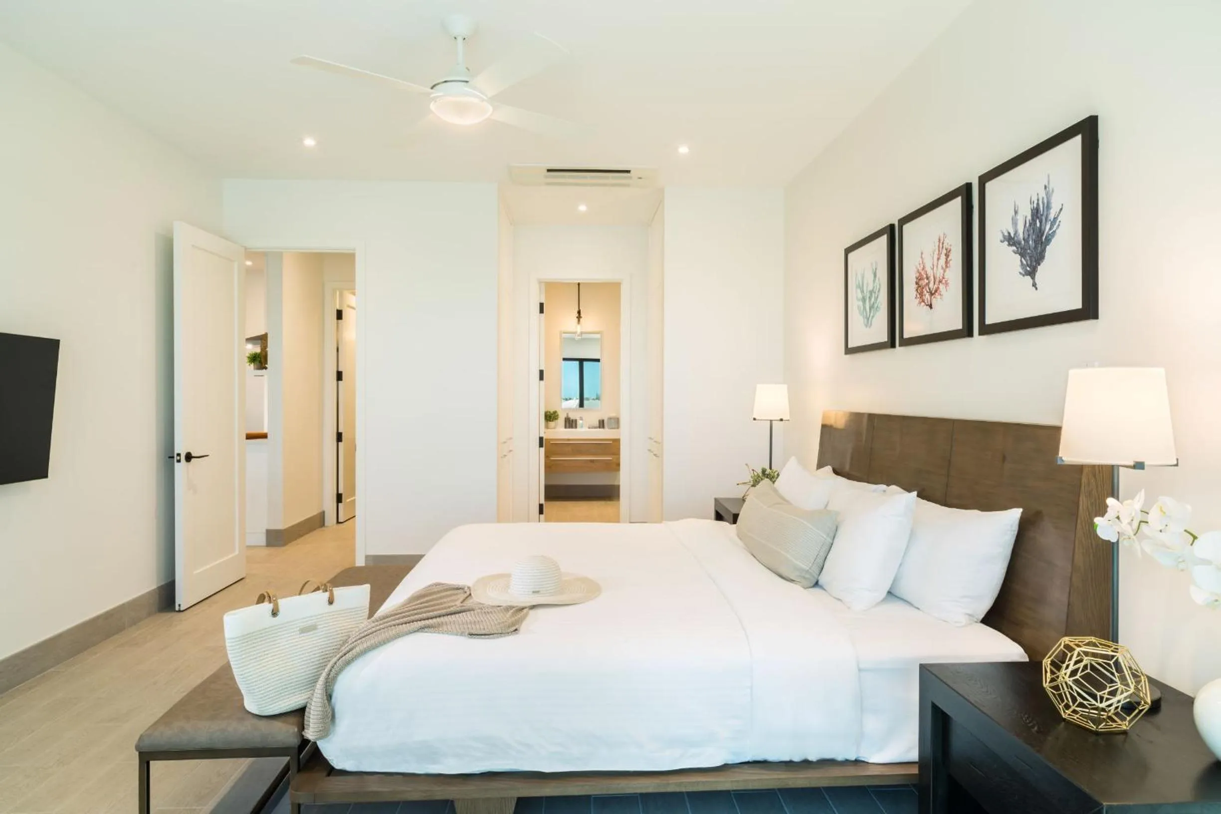 Bed in H2O life style resort