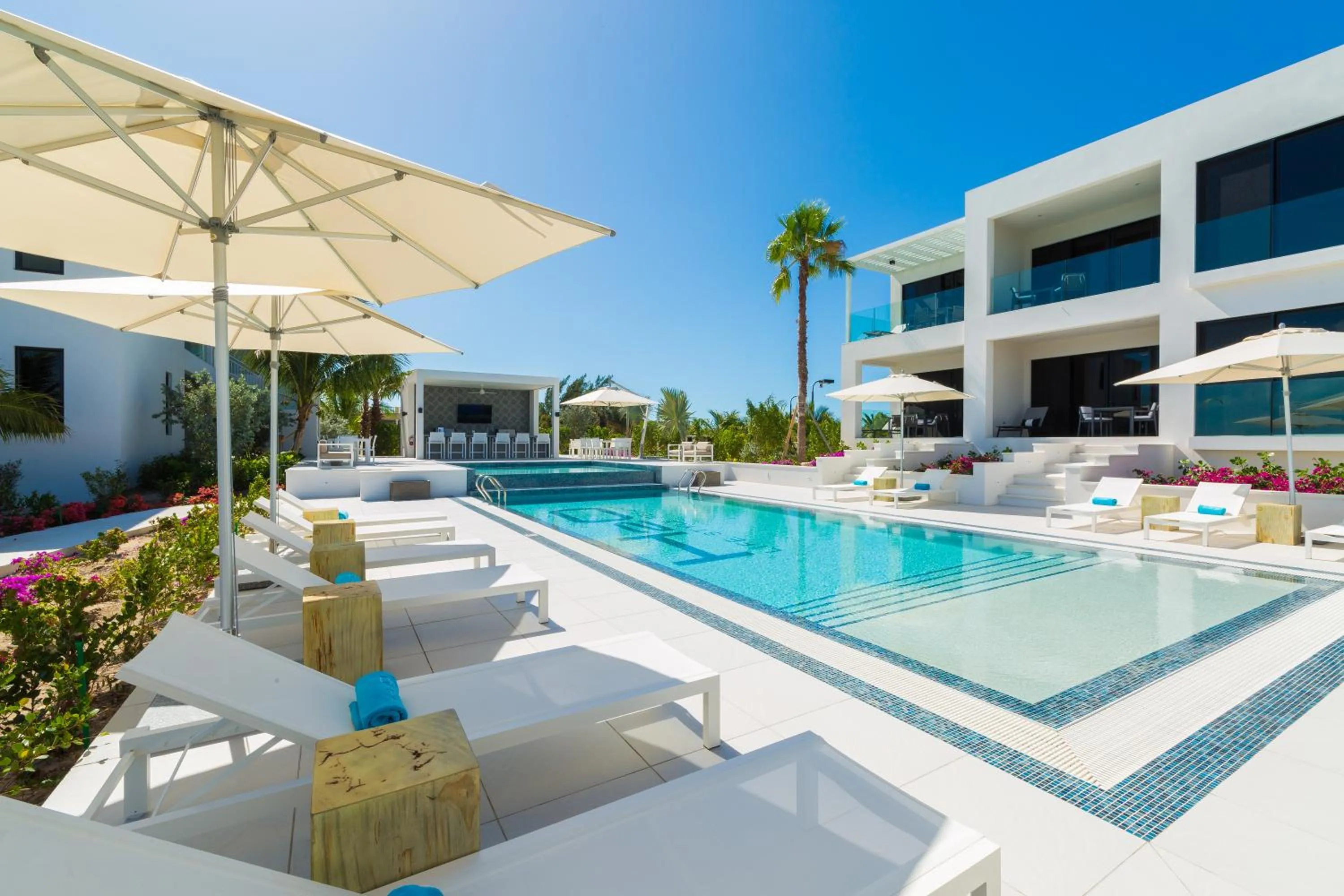 Pool view in H2O life style resort